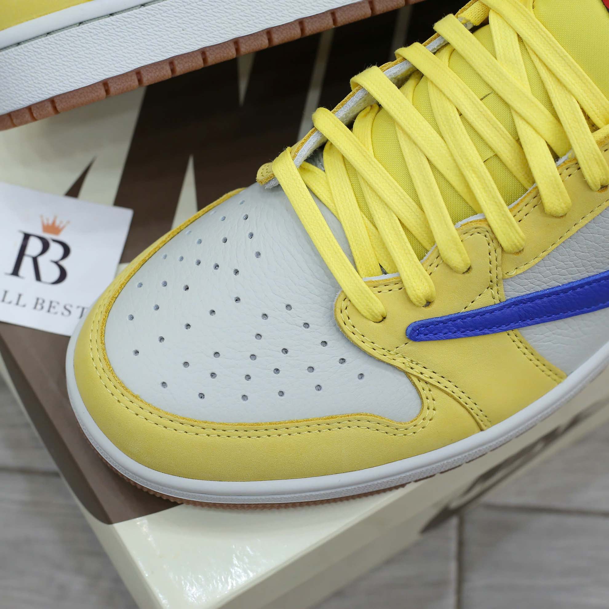 Giày Nike Air Jordan 1 Low OG SP Travis Scott Canary Best Quality