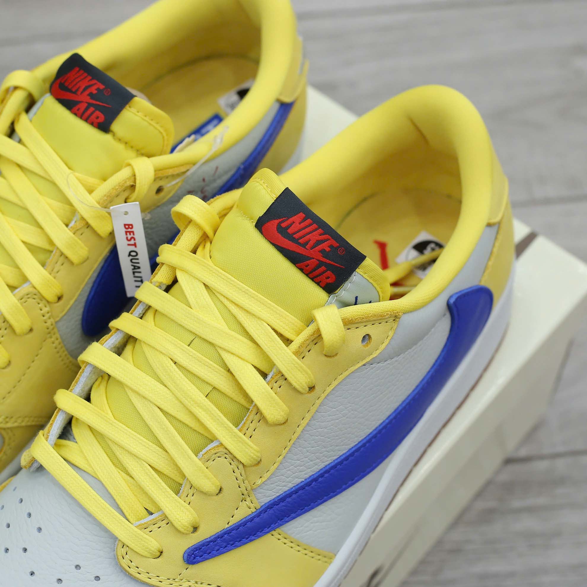 Giày Nike Air Jordan 1 Low OG SP Travis Scott Canary Best Quality
