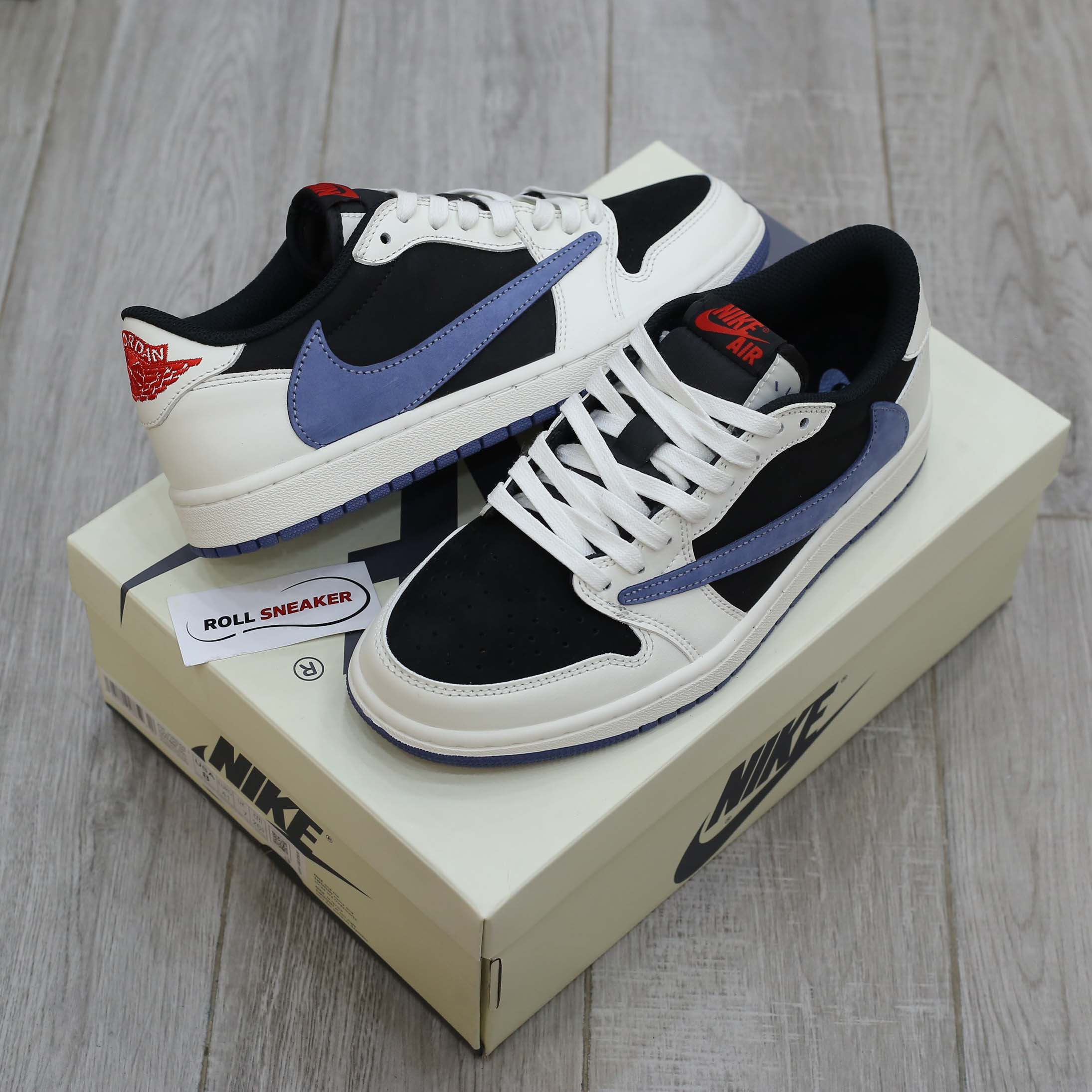 Giày Nike Air Jordan 1 Low Travis Scott ‘Navy’ Like Auth