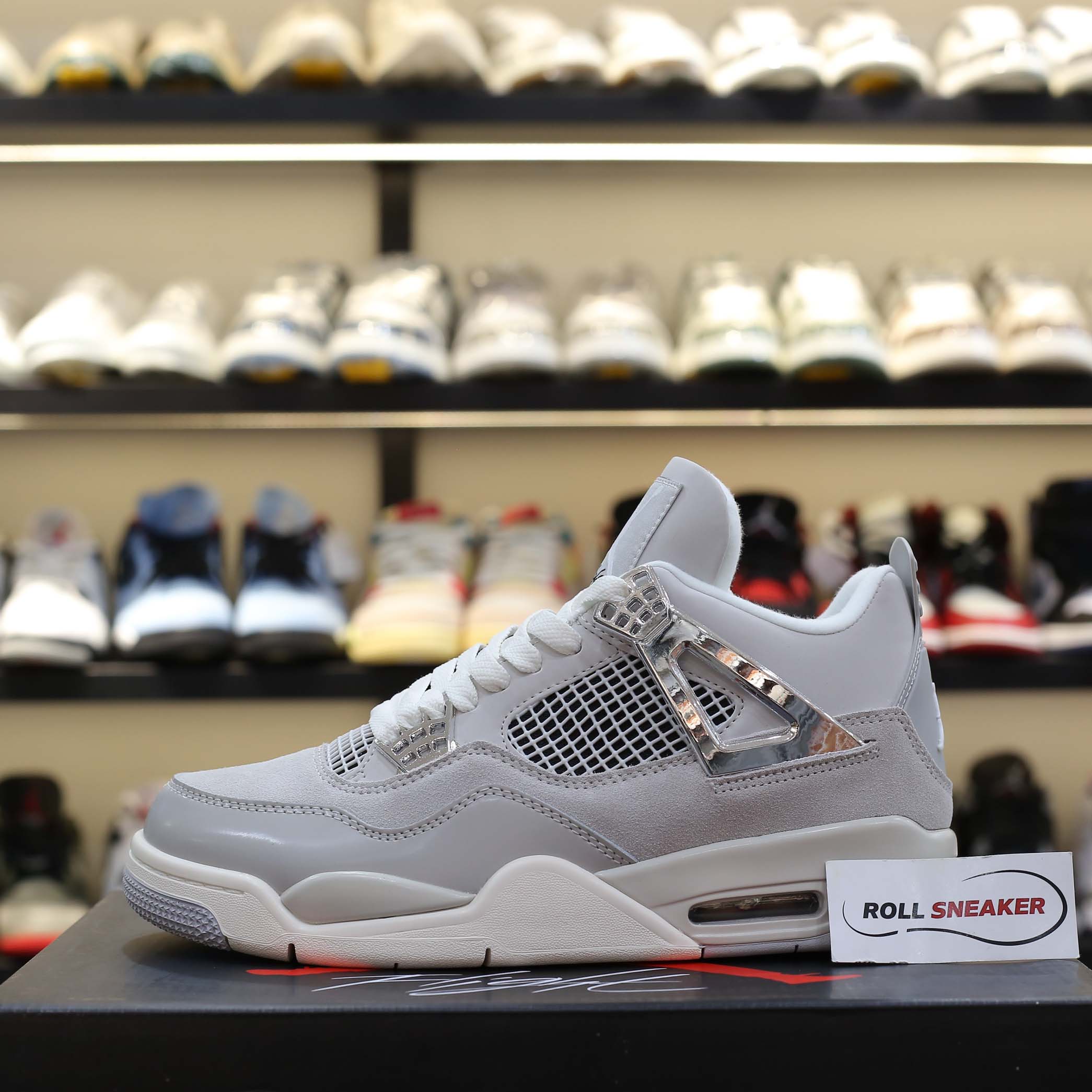 Giày Nike Air Jordan 4 Retro ‘Frozen Moments’ Like Auth