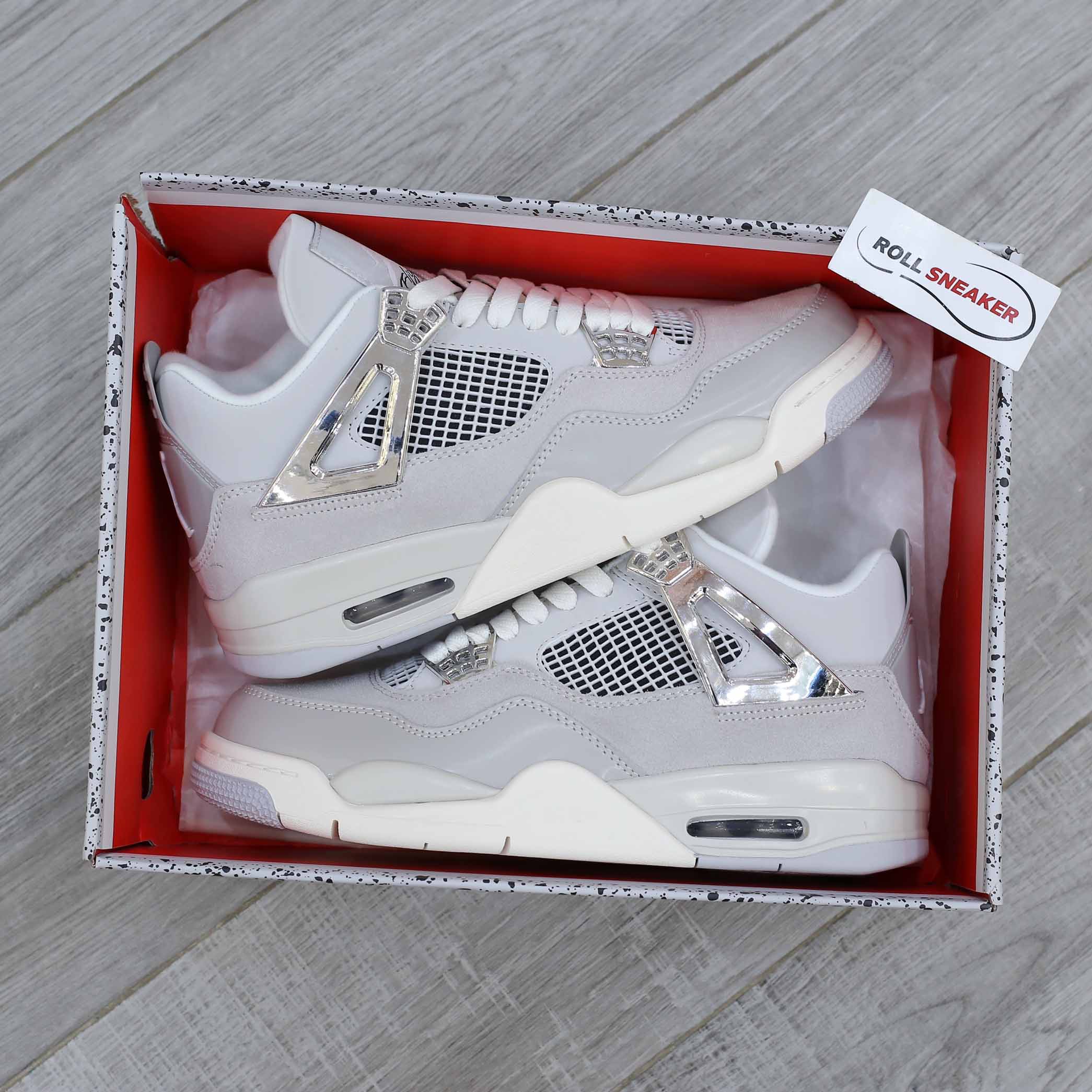 Giày Nike Air Jordan 4 Retro ‘Frozen Moments’ Like Auth