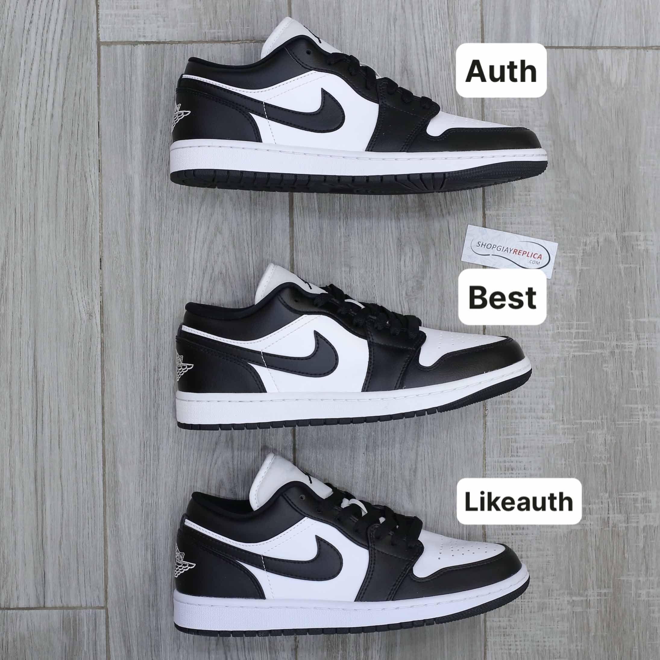 Giày Nike Air Jordan 1 Low ‘Panda’ 2023 (W) Auth