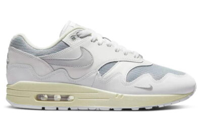 Giày Nike Air Max 1 Patta Waves ‘White Grey’ Best Quality