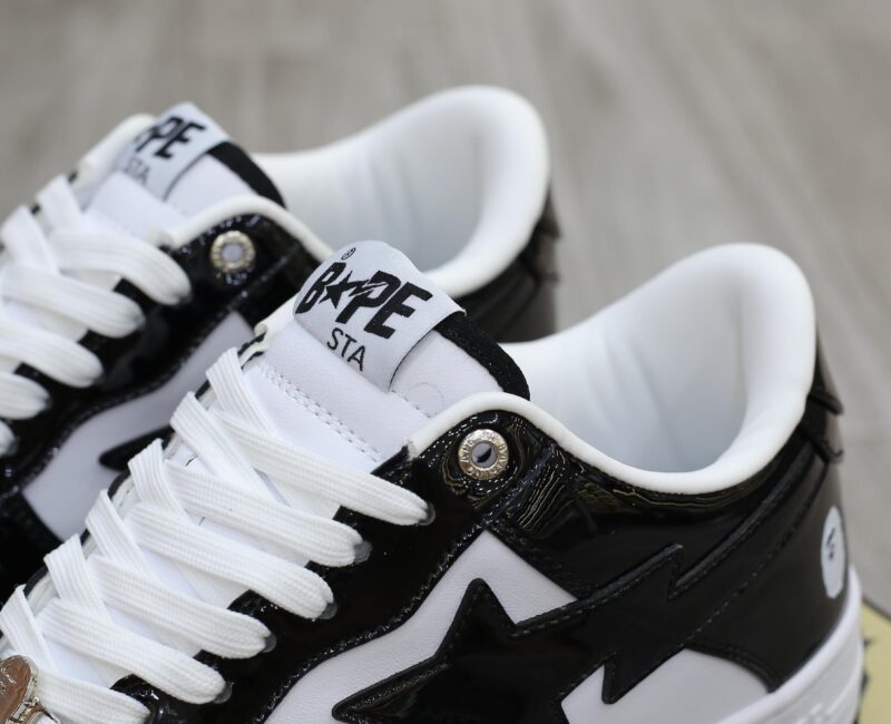 Giày A Bathing Ape Bape Sta Low Black Best Quality