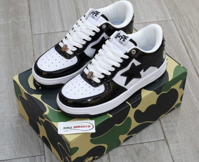 Giày A Bathing Ape Bape Sta Low Black Best Quality