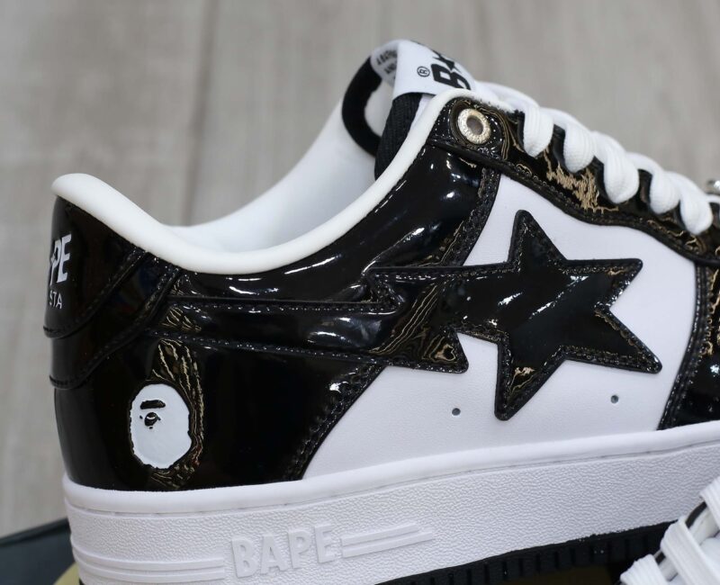 Giày A Bathing Ape Bape Sta Low Black Best Quality