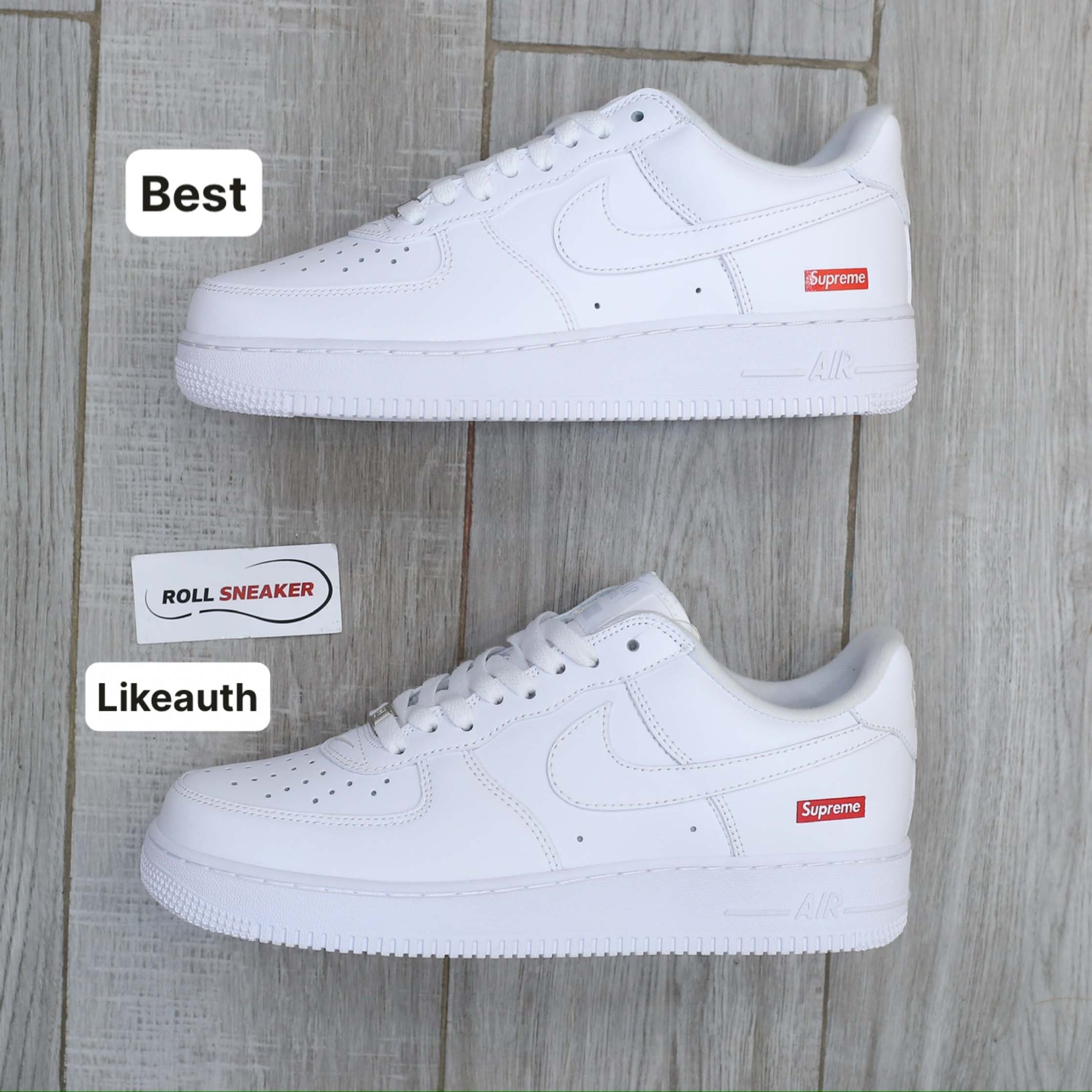 Giày Nike Air Force 1 Low Supreme White Best Quality