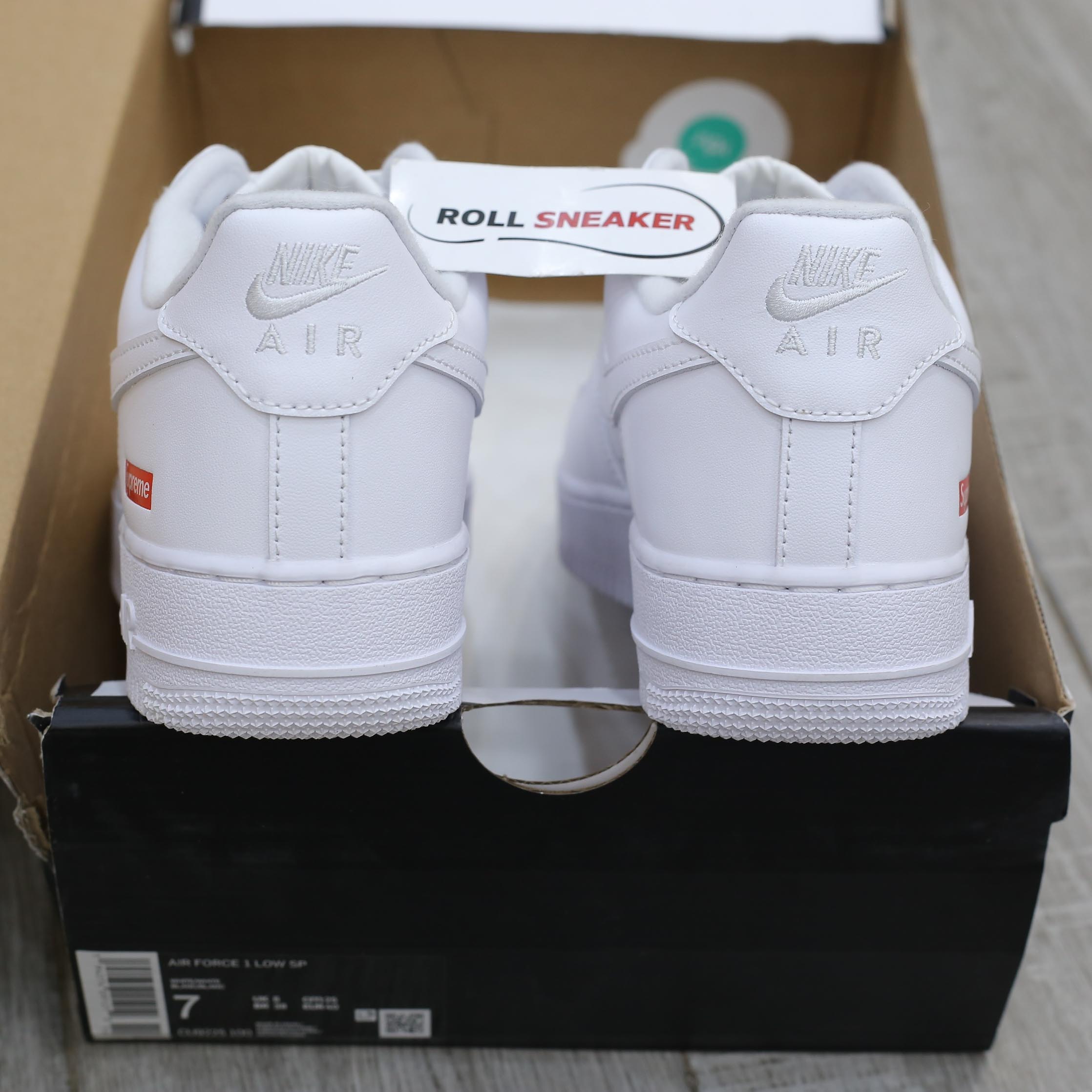 Giày Nike Air Force 1 Low Supreme White Best Quality