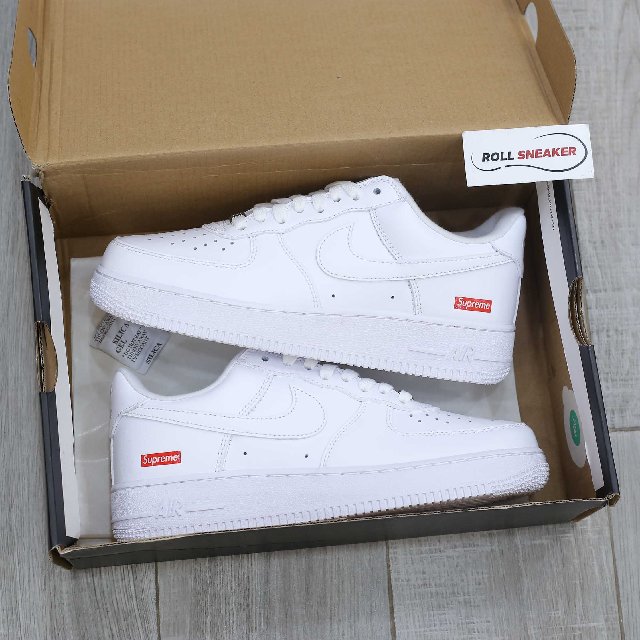 Giày Nike Air Force 1 Low Supreme White Best Quality