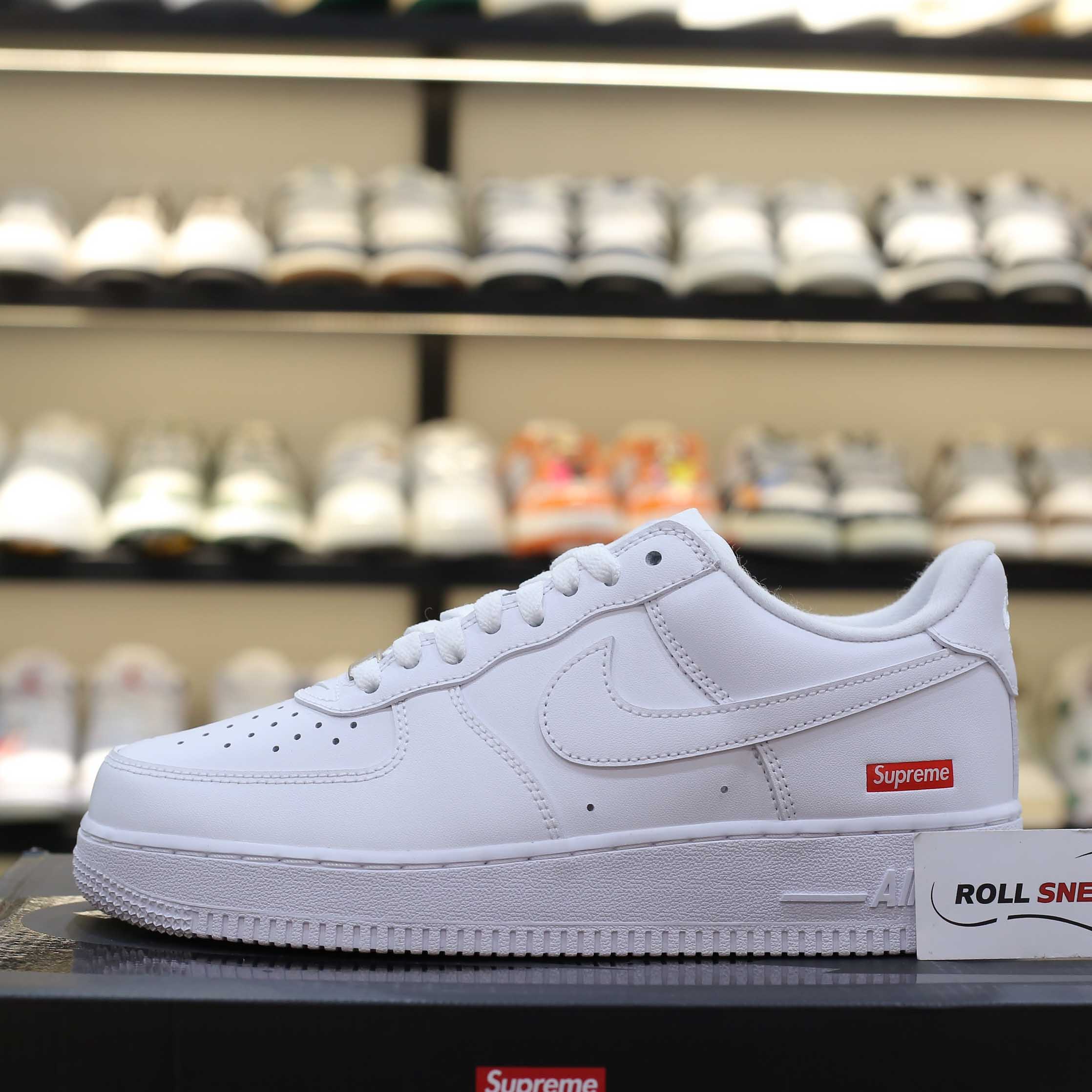Giày Nike Air Force 1 Low Supreme White Best Quality