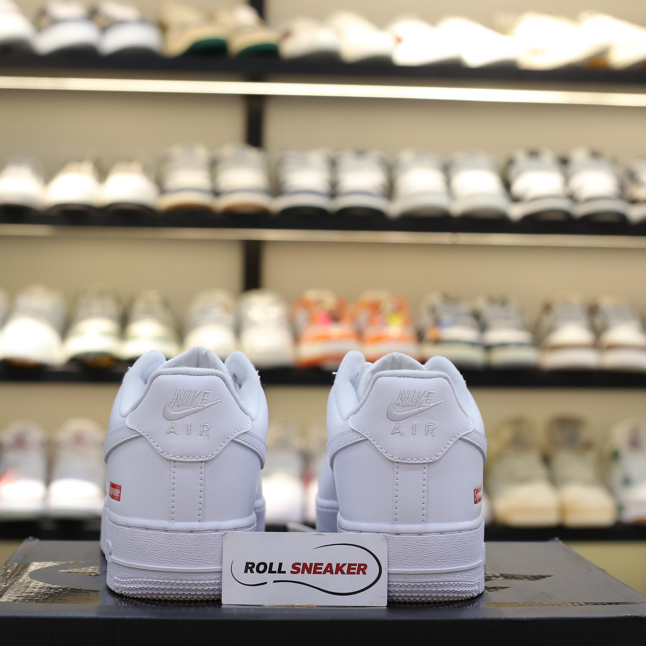 Giày Nike Air Force 1 Low Supreme White Best Quality