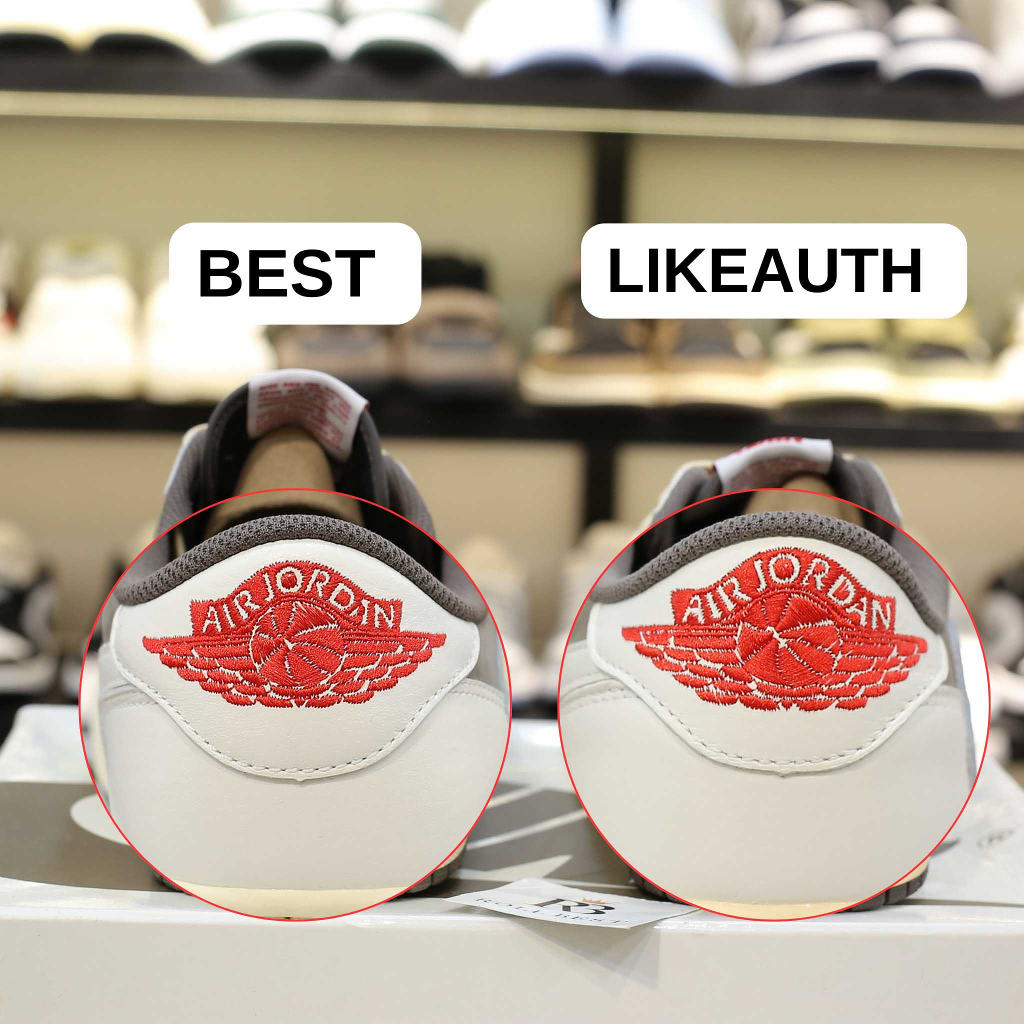 Nike Air Jordan 1 Low Travis Scott ‘Reverse Mocha’ Best Quality