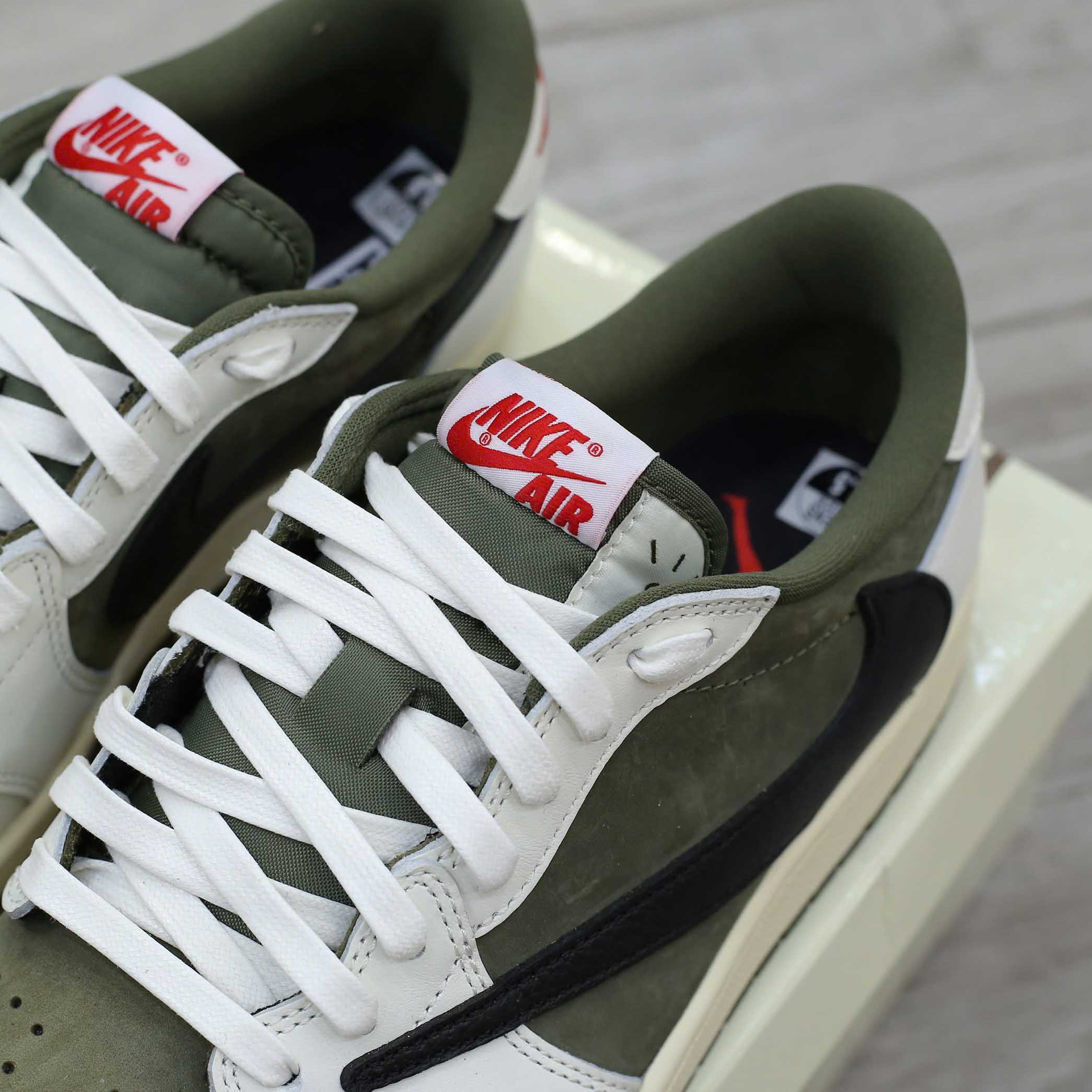 Giày Nike Jordan 1 Low OG Medium Olive Best Quality
