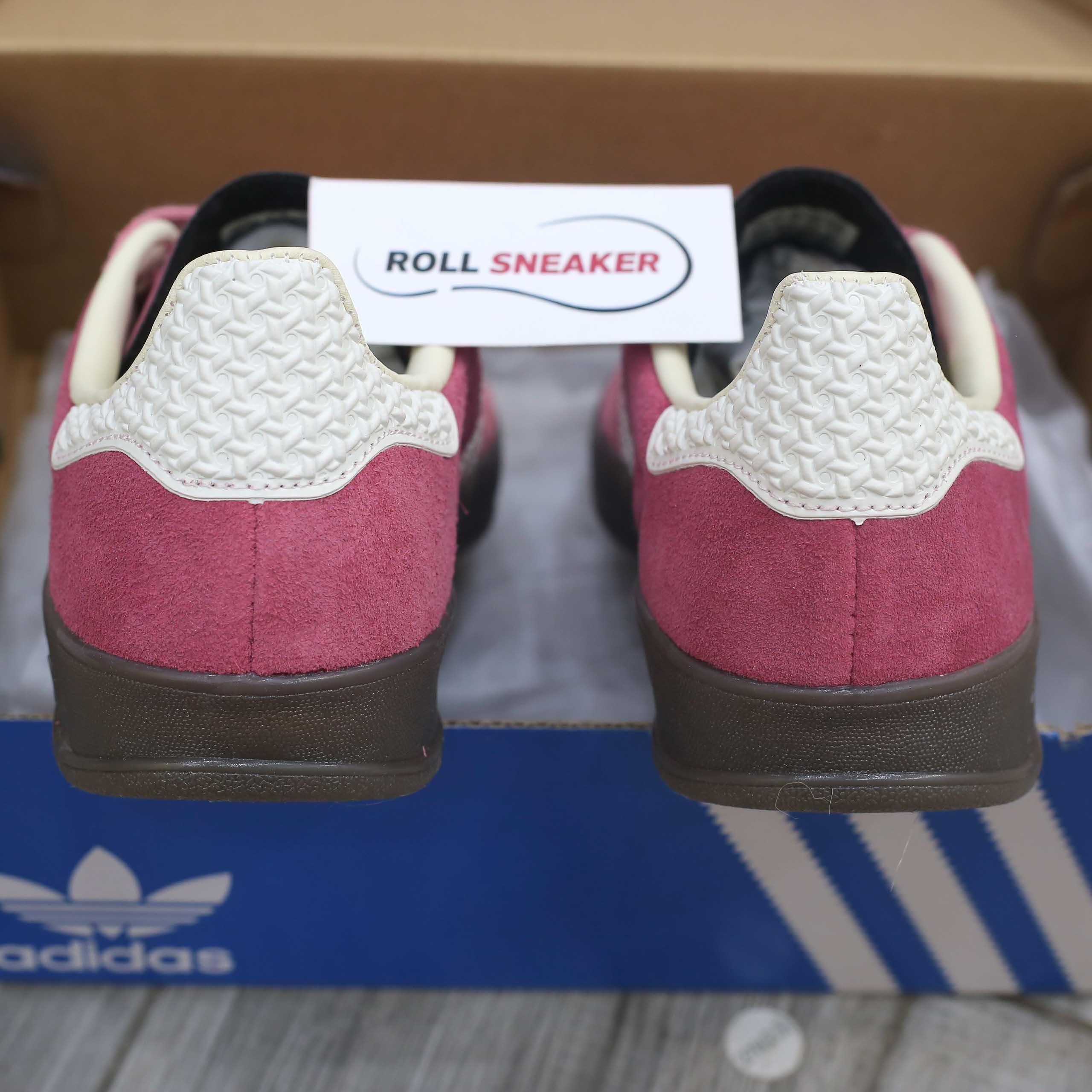 Giày Adidas Gazelle Indoor ‘Pink Cloud White’ Like Auth