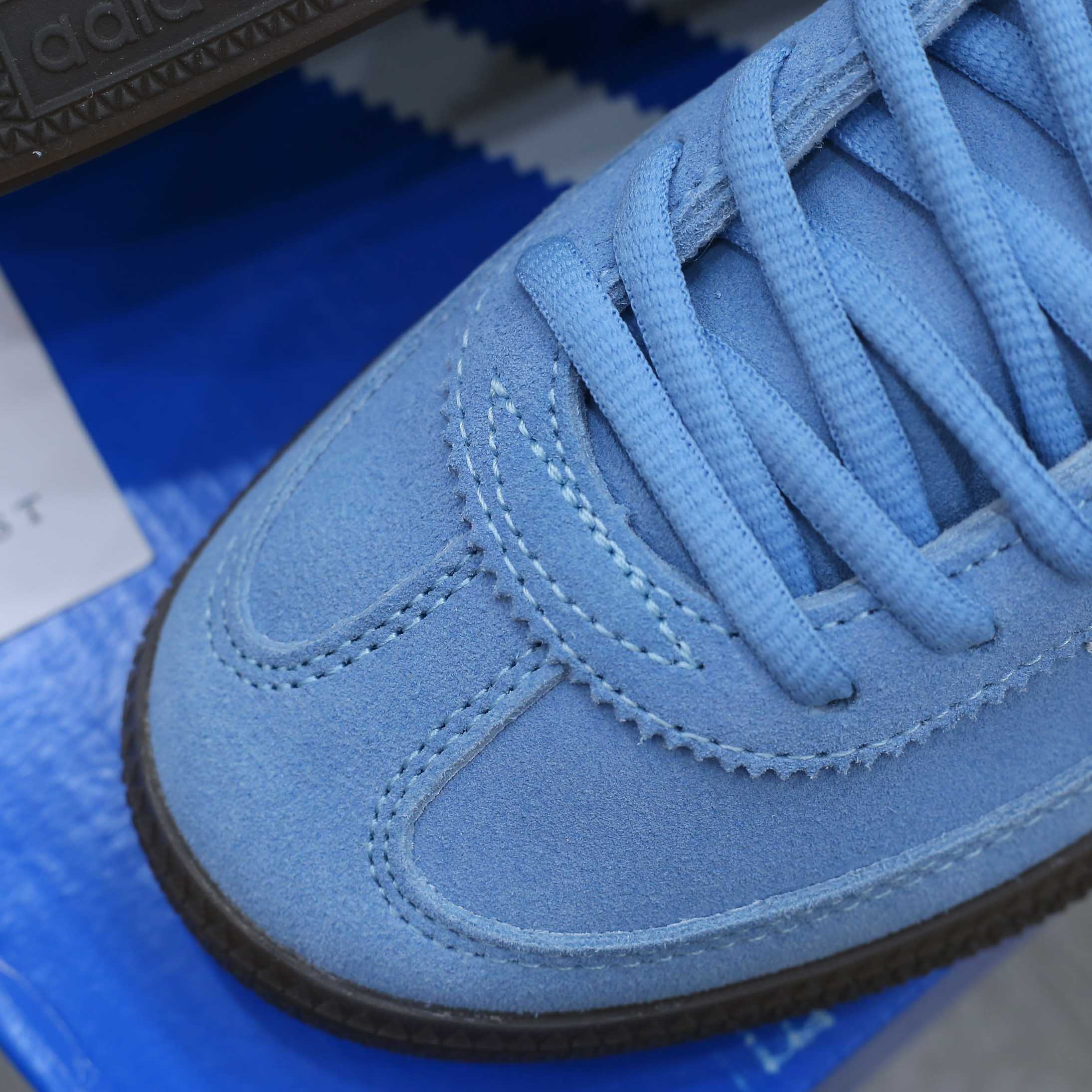 Giày Adidas Handball Spezial Light Blue Like Auth