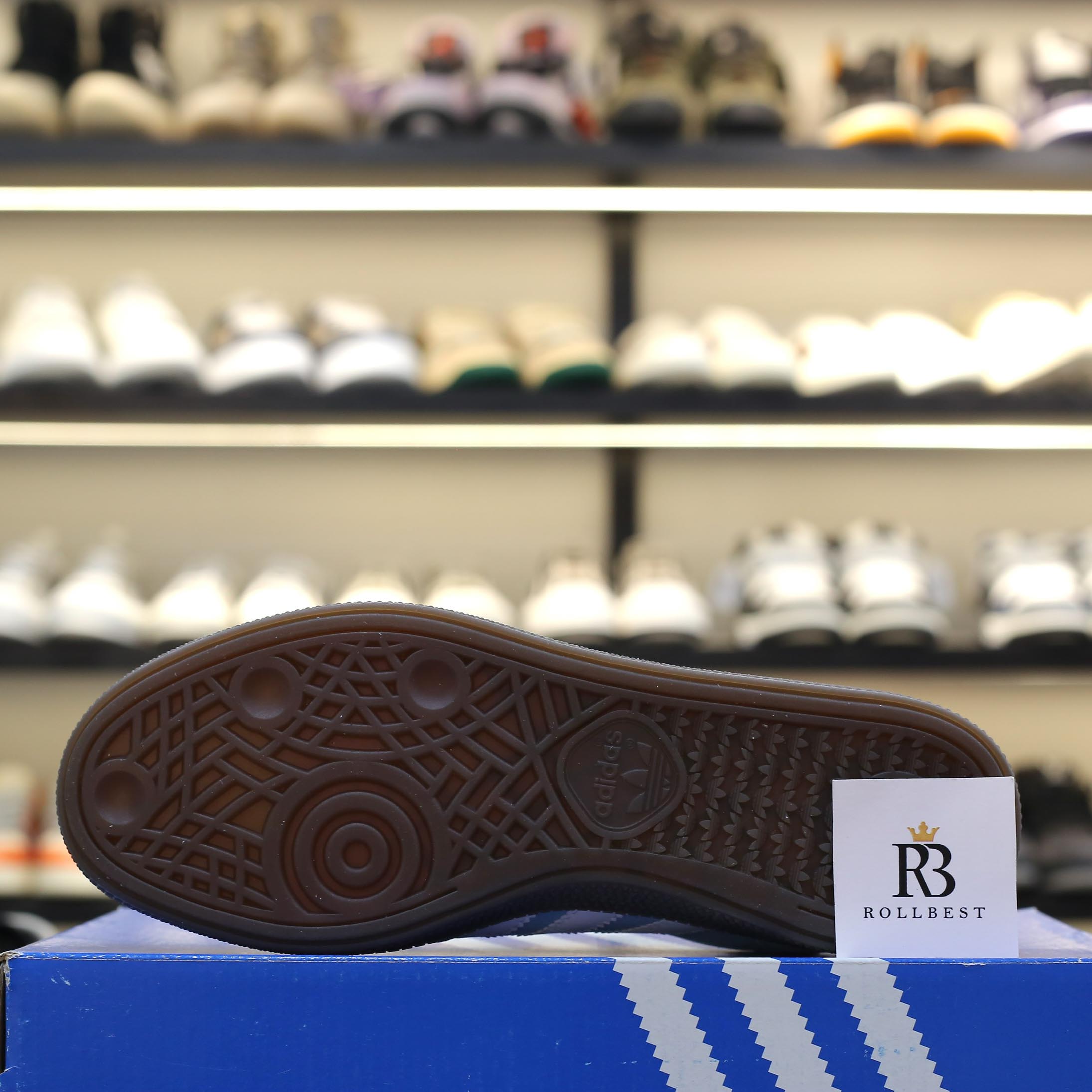 Giày Adidas Handball Spezial Light Blue Like Auth