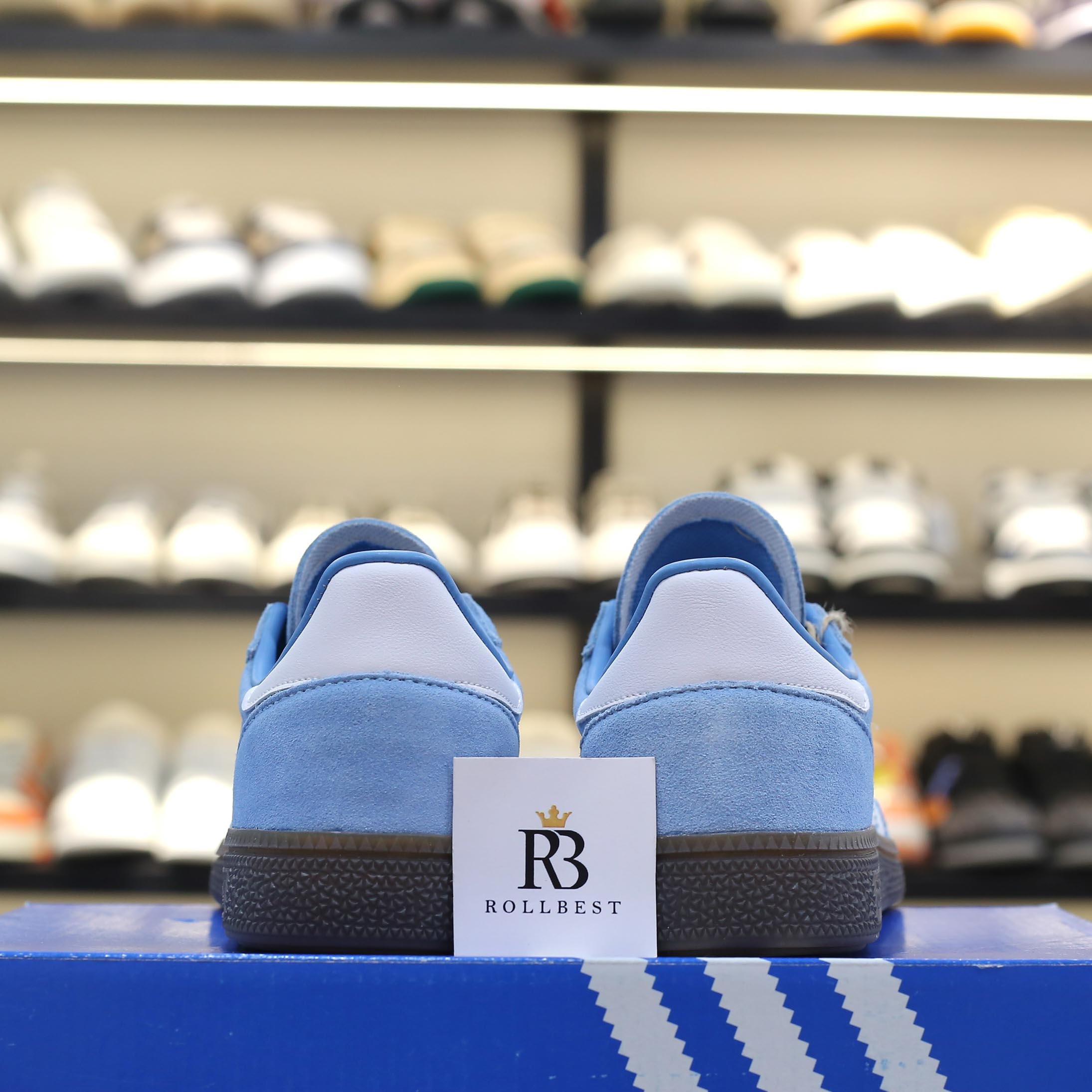 Giày Adidas Handball Spezial Light Blue Like Auth