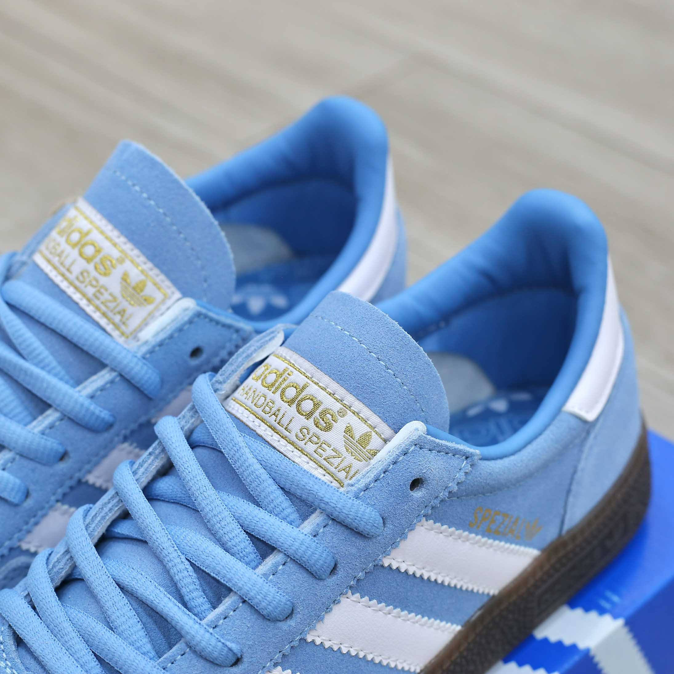 Giày Adidas Handball Spezial Light Blue Like Auth