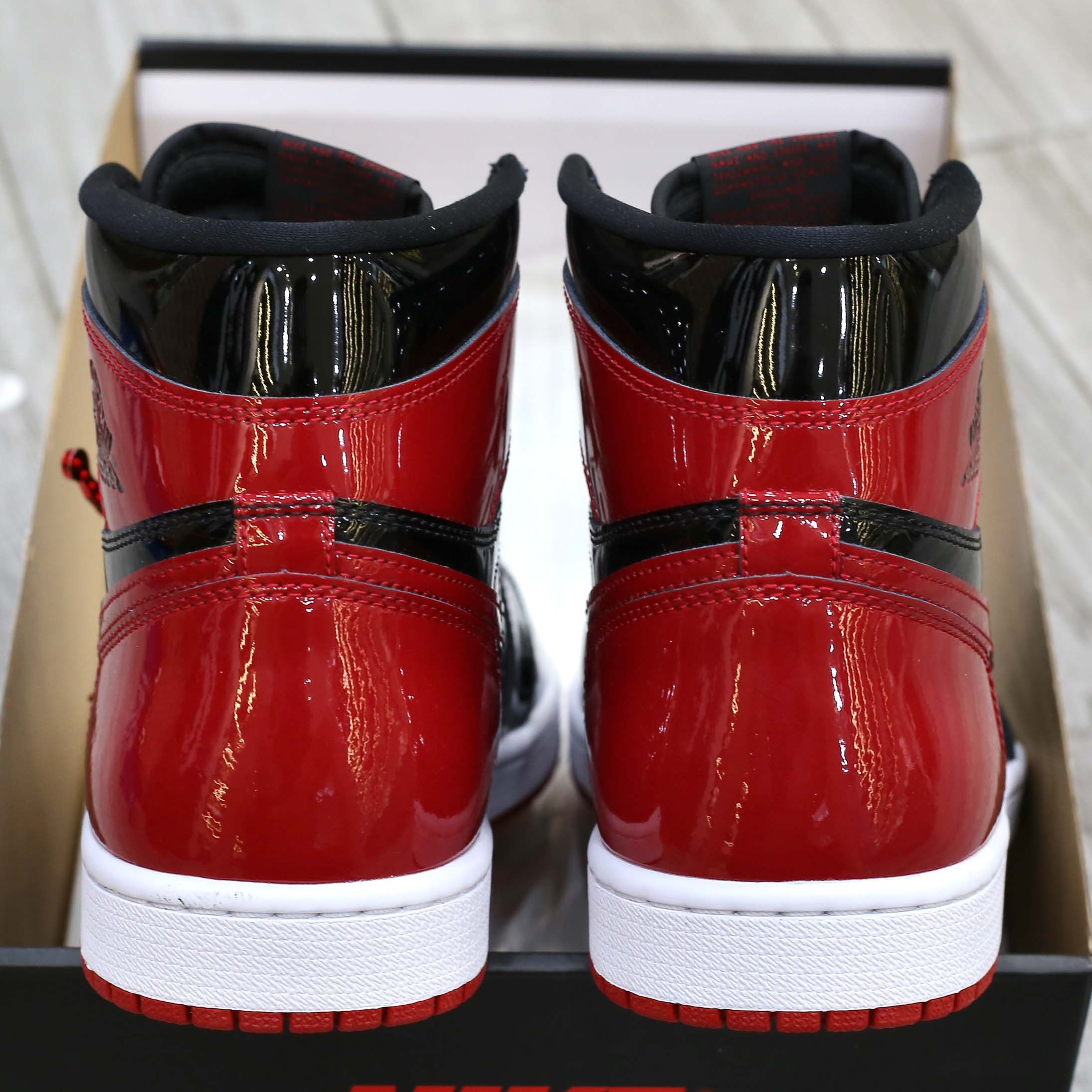 Giày Air Jordan 1 Retro High OG GS 'Patent Bred' Best Quality