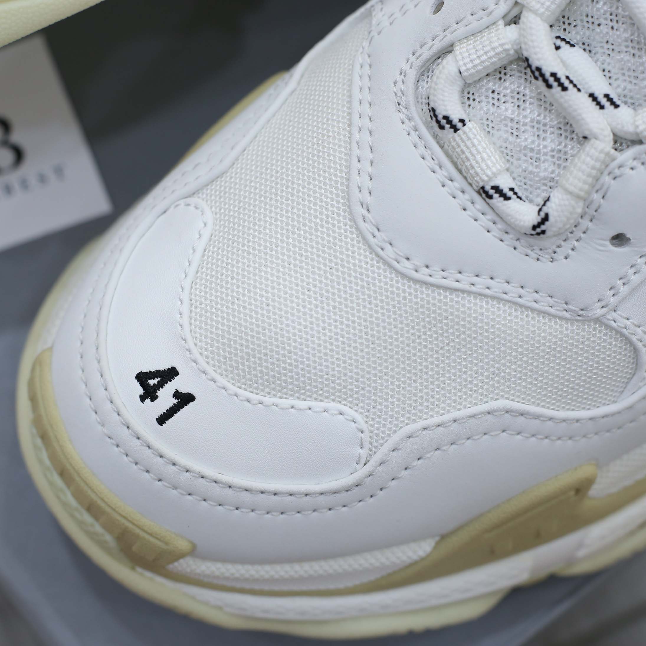 Giày Balenciaga Triple S White Best Quality