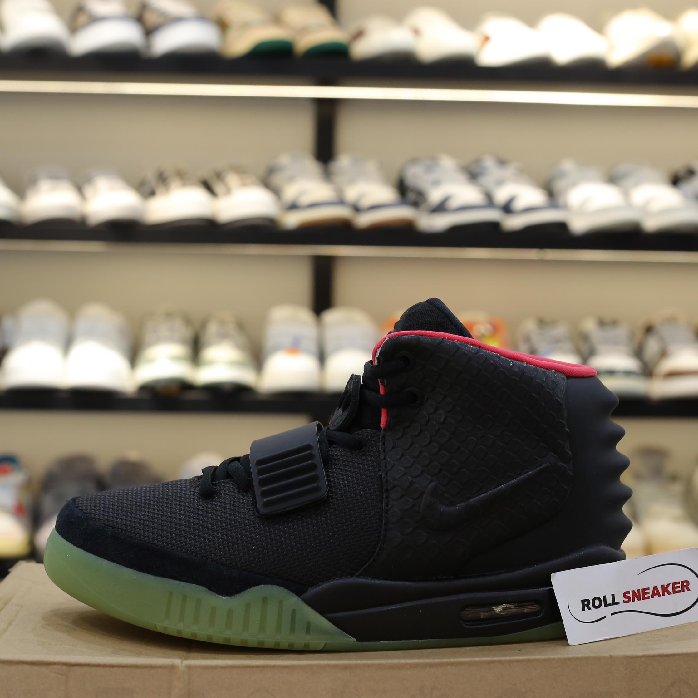 Giày Nike Air Yeezy 2 Solar Red Men's Best Quality