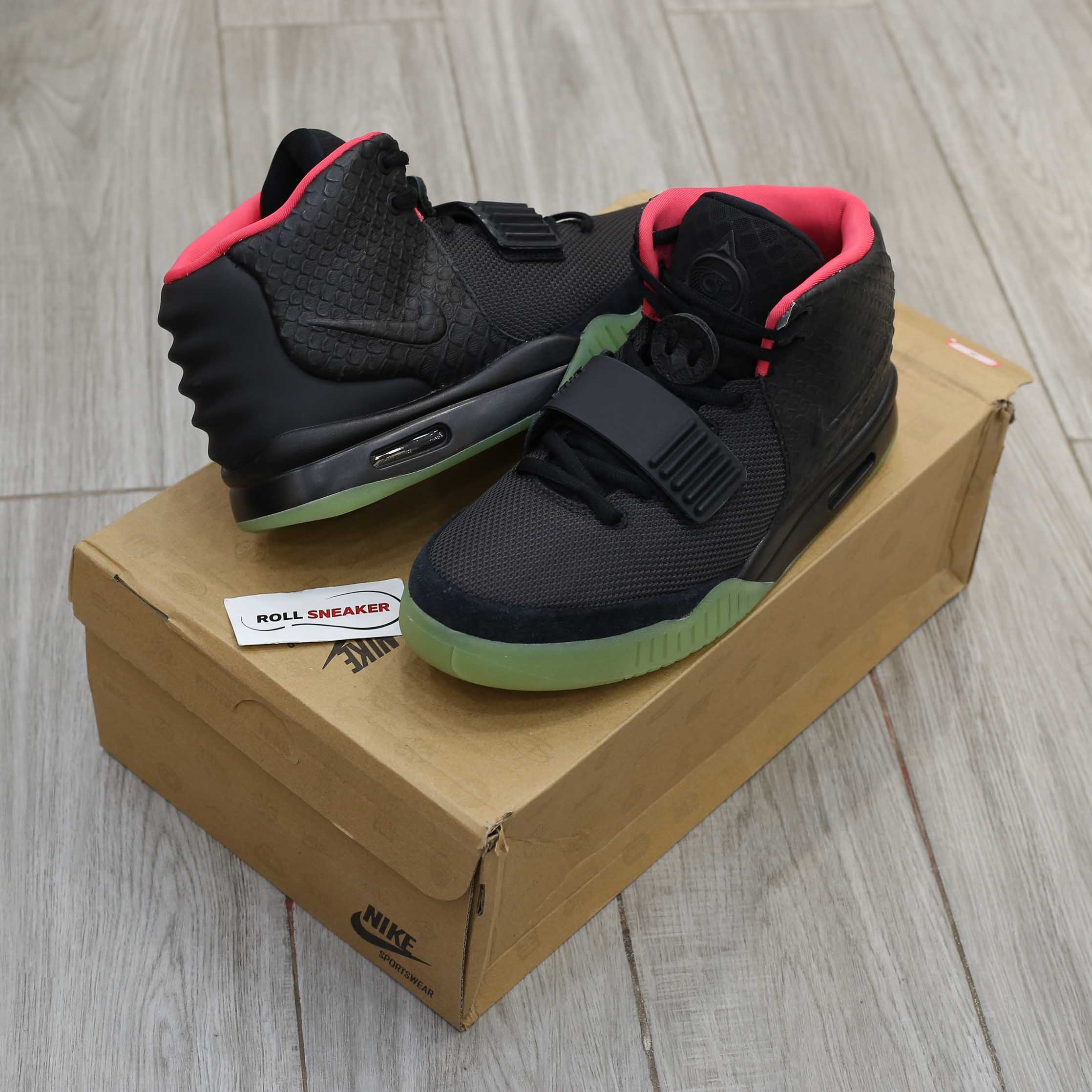 Giày Nike Air Yeezy 2 Solar Red Men's Best Quality