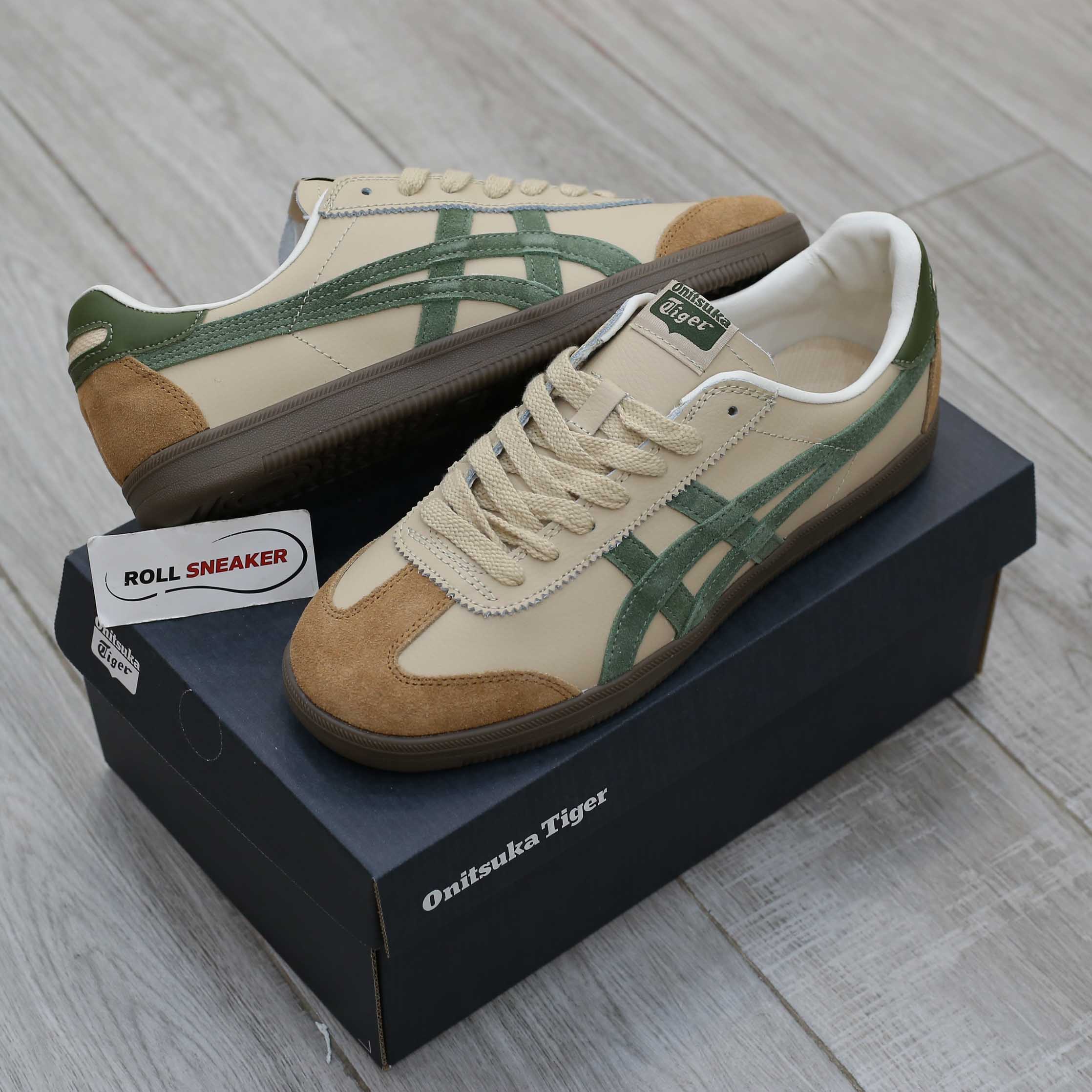 Giày Onitsuka Tiger Tokuten ‘Beige Green’ Like Auth