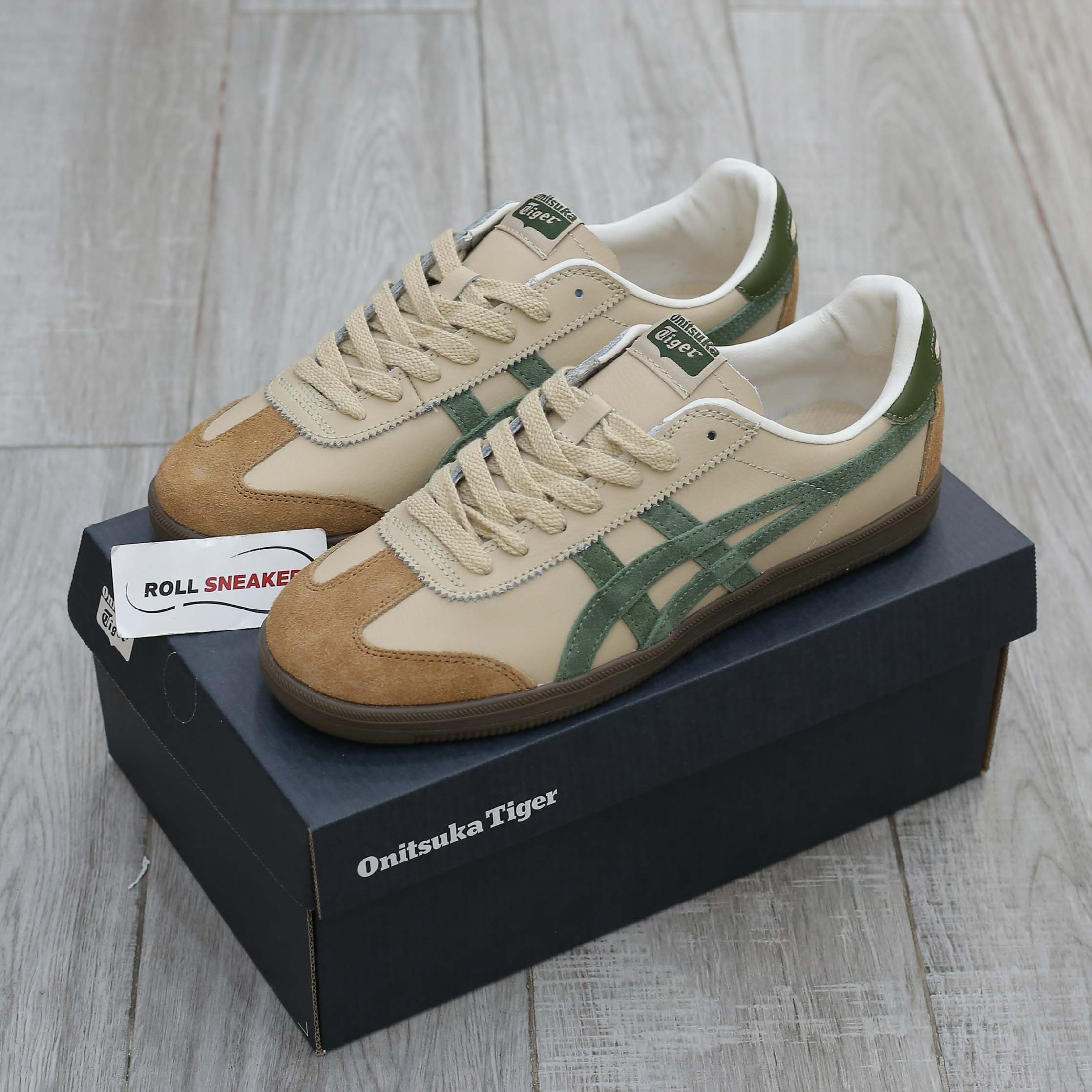 Giày Onitsuka Tiger Tokuten ‘Beige Green’ Like Auth