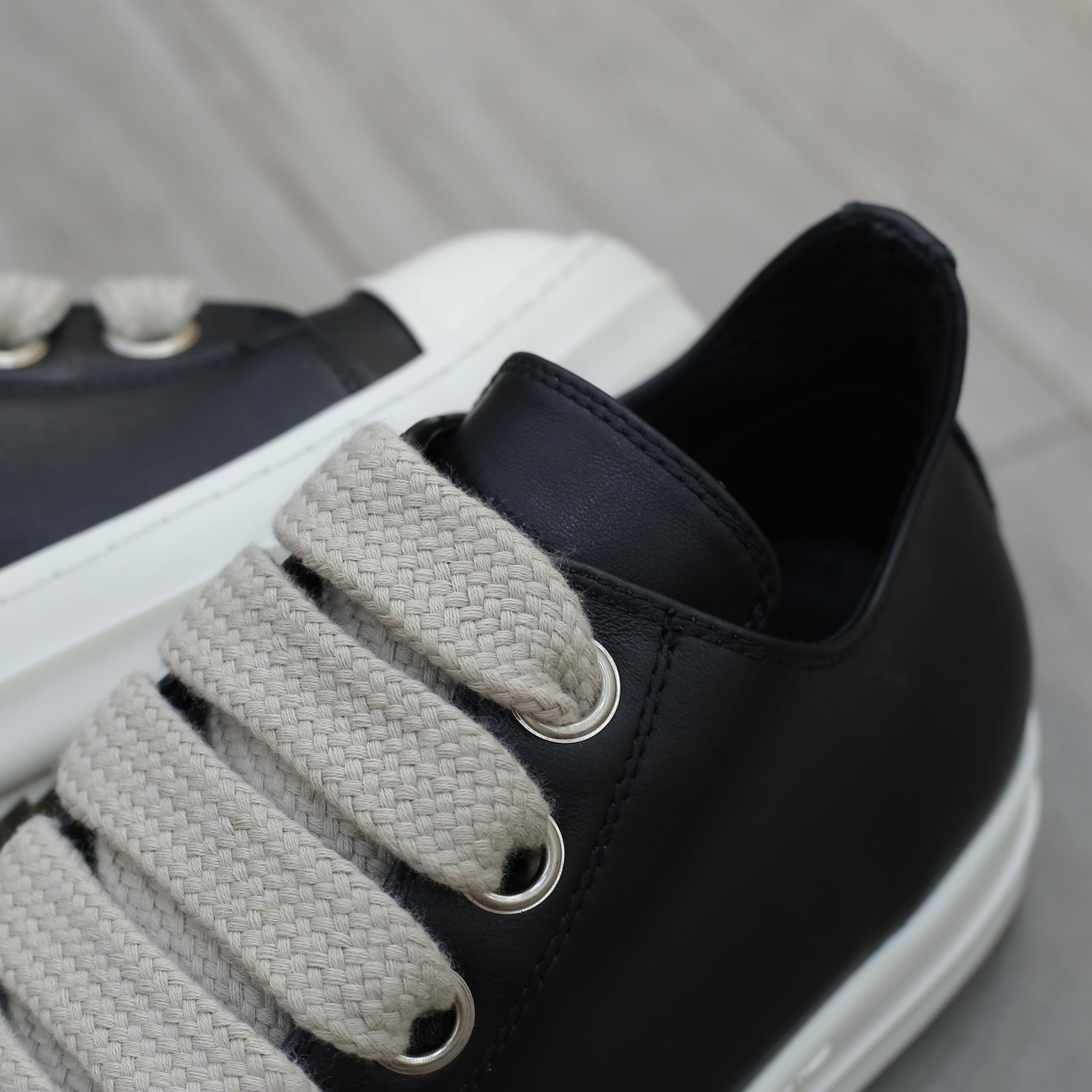 Giày Rick Owens DRKSHDW Low Black Best Quality