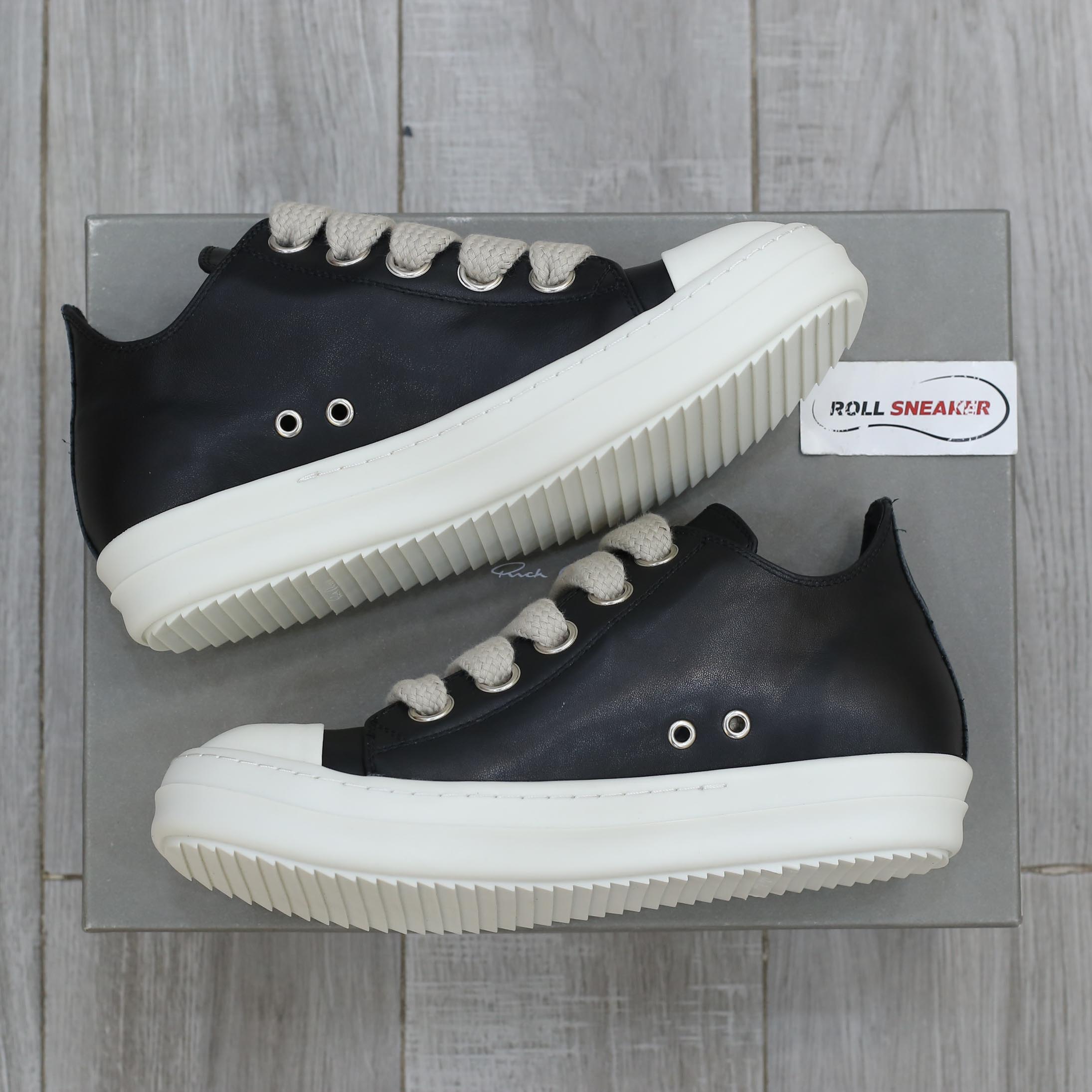 Giày Rick Owens DRKSHDW Low Black Best Quality