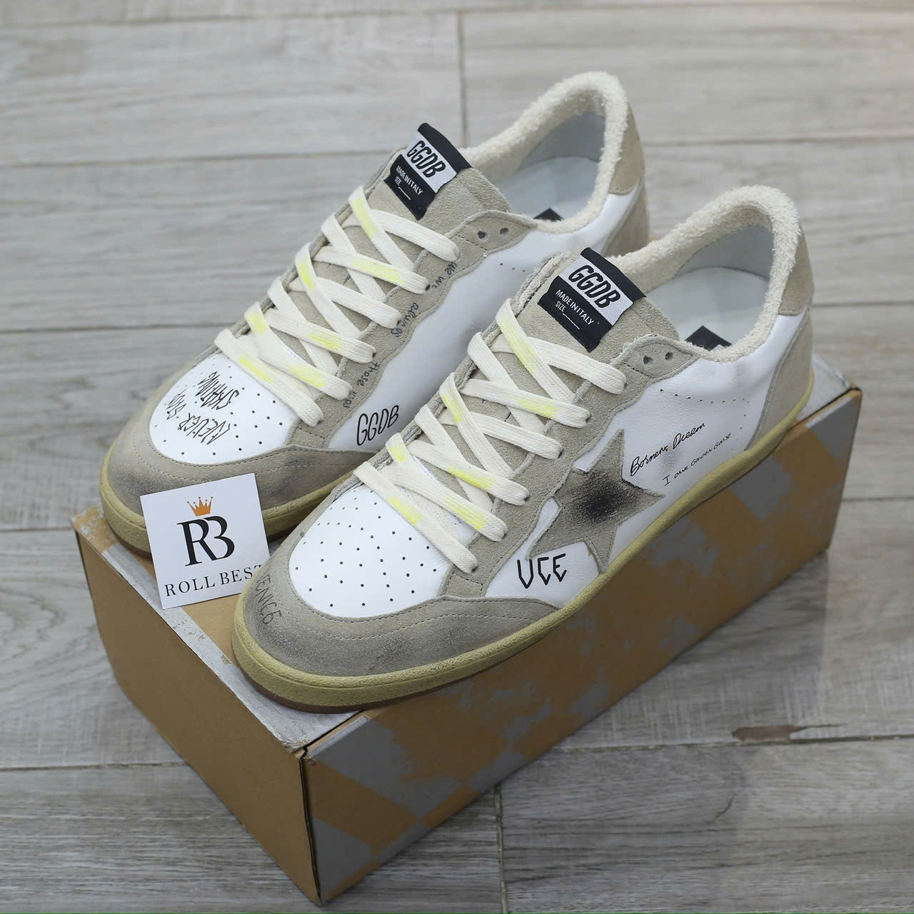 Giày Golden Goose Ball Star ‘Gray’ Best Quality
