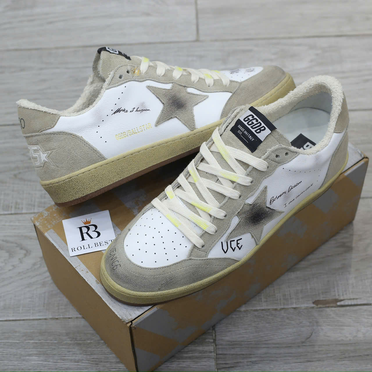 Giày Golden Goose Ball Star ‘Gray’ Best Quality