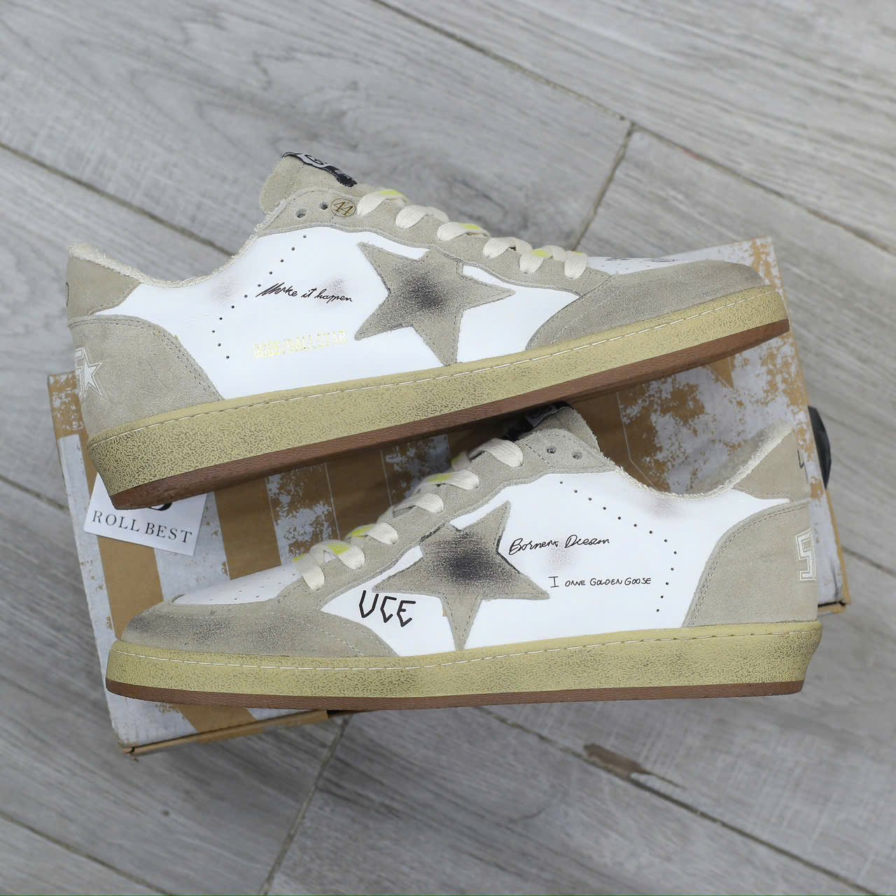 Giày Golden Goose Ball Star ‘Gray’ Best Quality