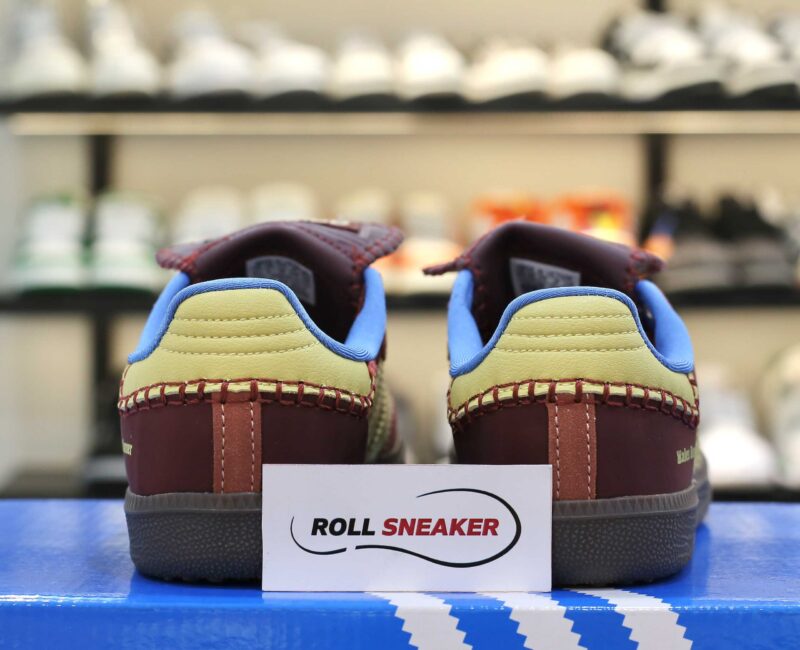 Giày Adidas x Wales Bonner Nylon Samba Fox Brown Like Auth