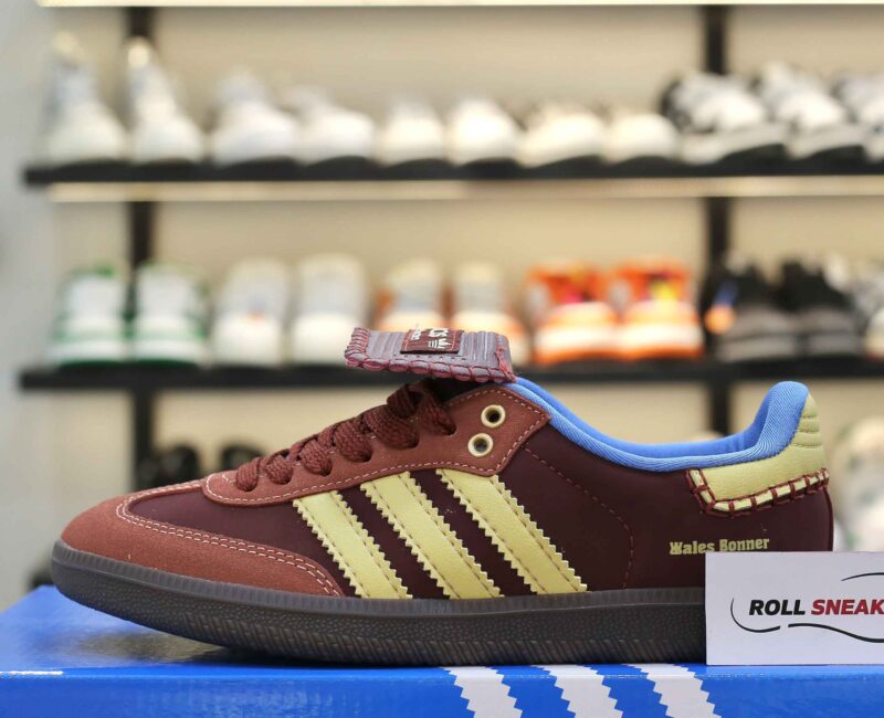 Giày Adidas x Wales Bonner Nylon Samba Fox Brown Like Auth