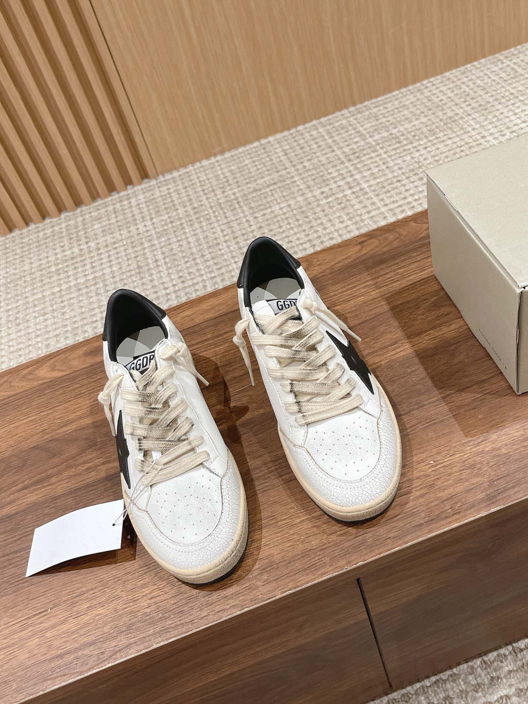 Giày Golden Goose Ball Star White Black Best Quality