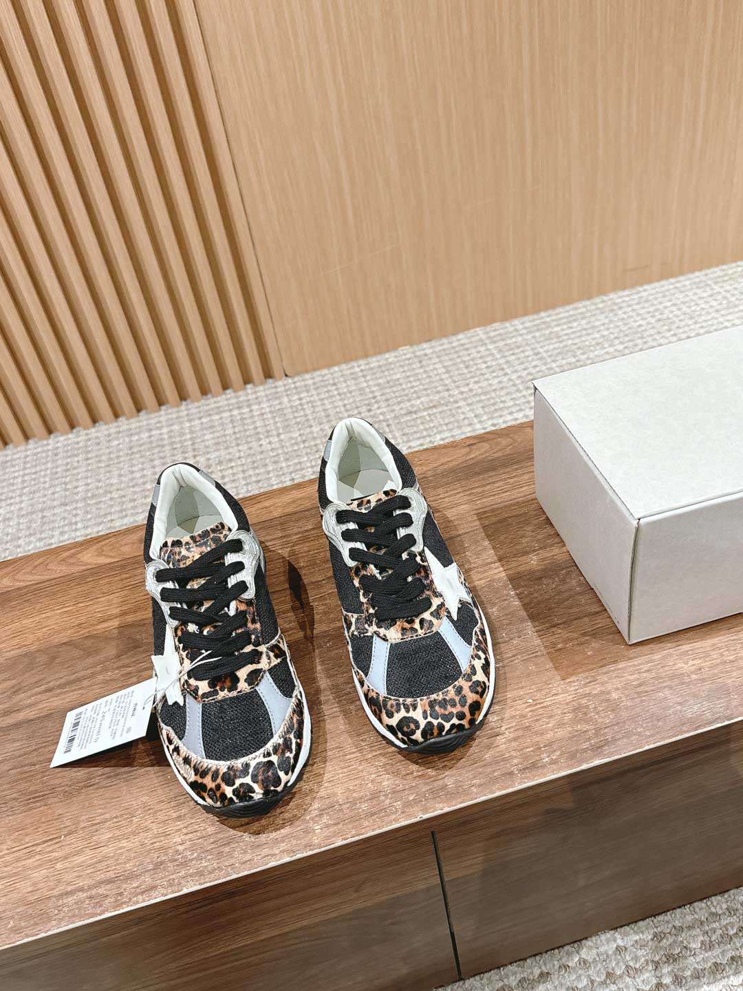 Giày Golden Goose  Running Dad Fabric Mix Brown Best Quality
