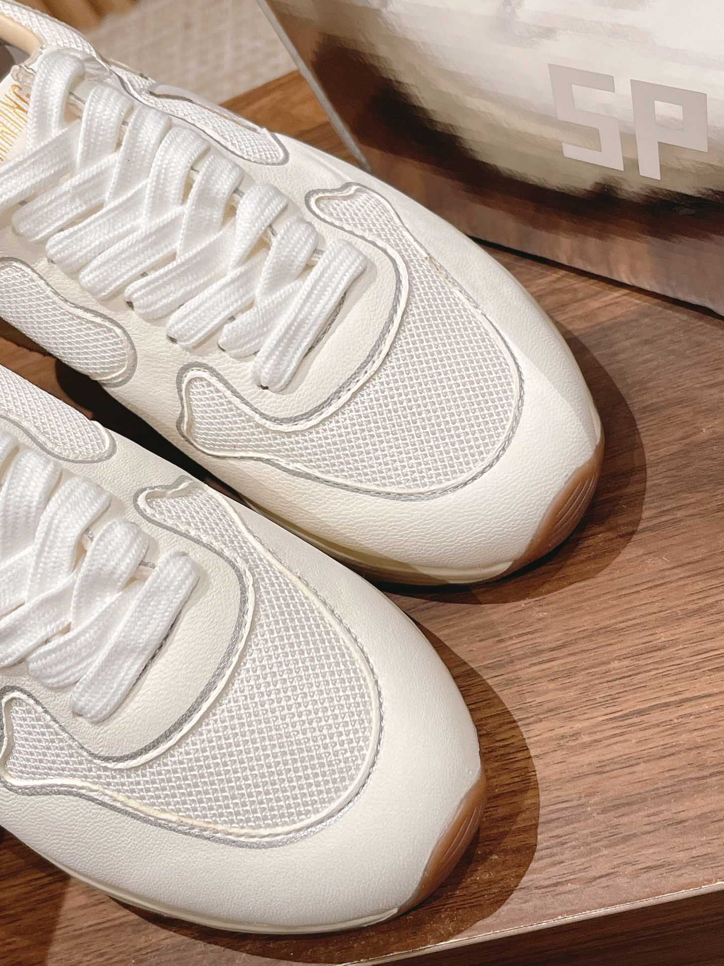 Giày Golden Goose Running Sole White Best Quality