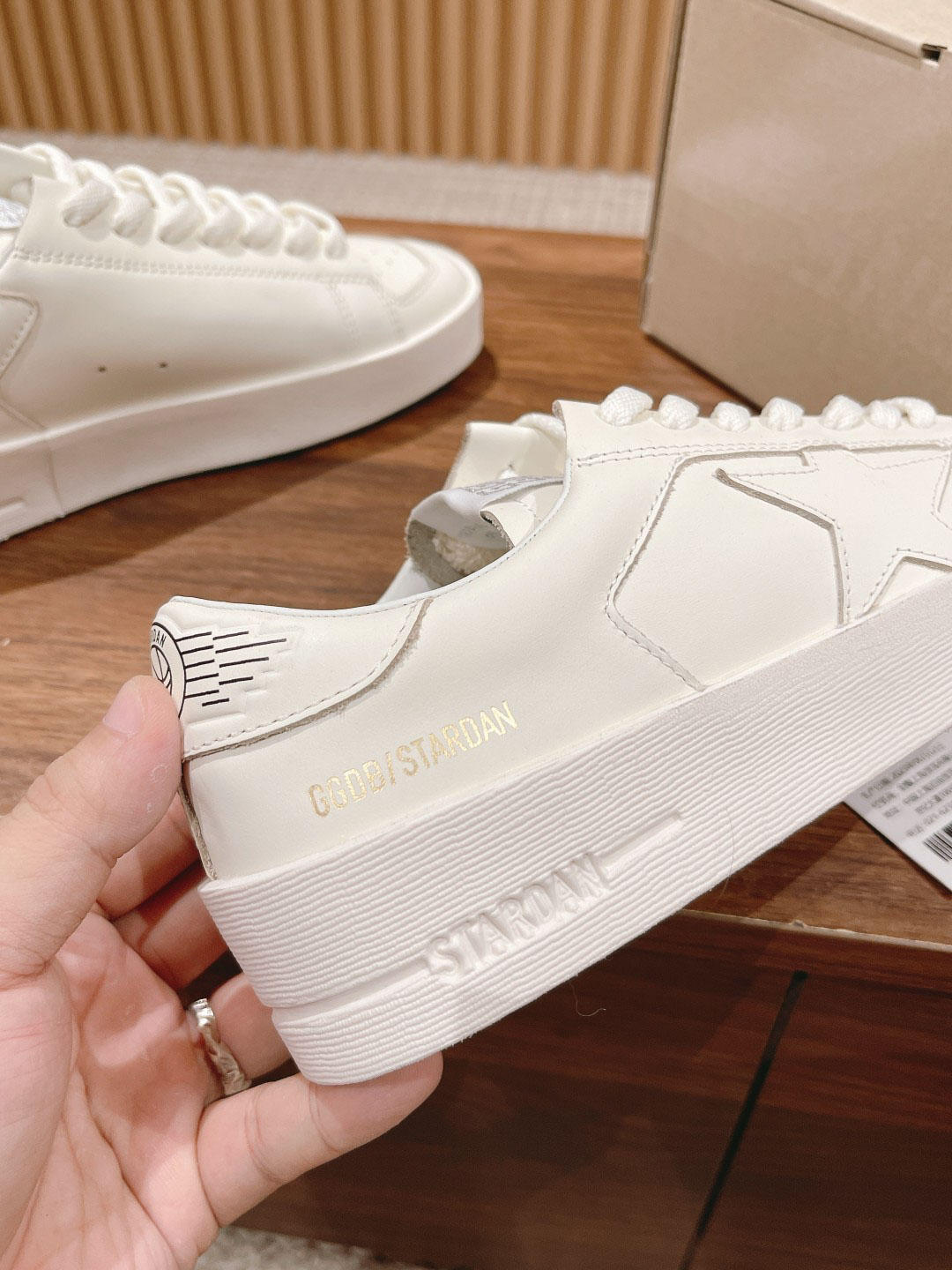 Giày Golden Goose Stardan White Best Quality