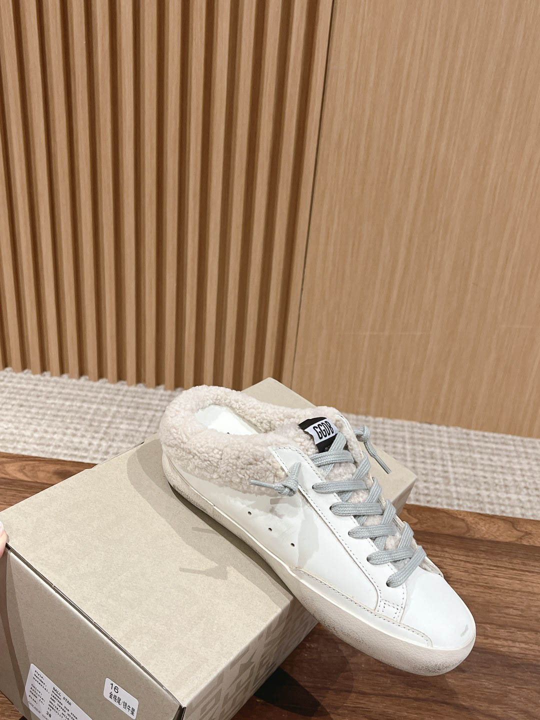Giày Golden Goose Superstar Sabot White Best Quality