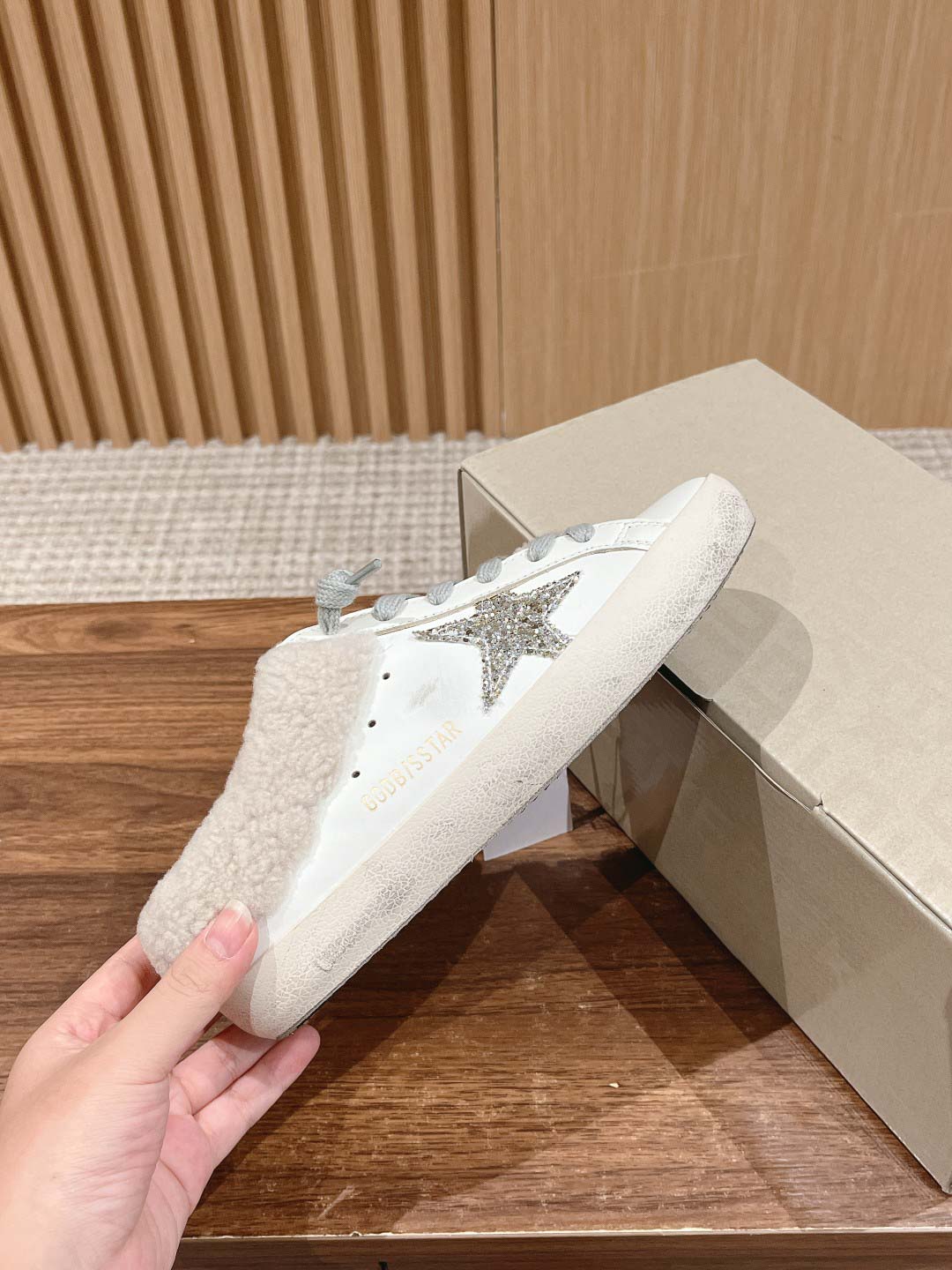 Giày Golden Goose Superstar Sabot White Best Quality