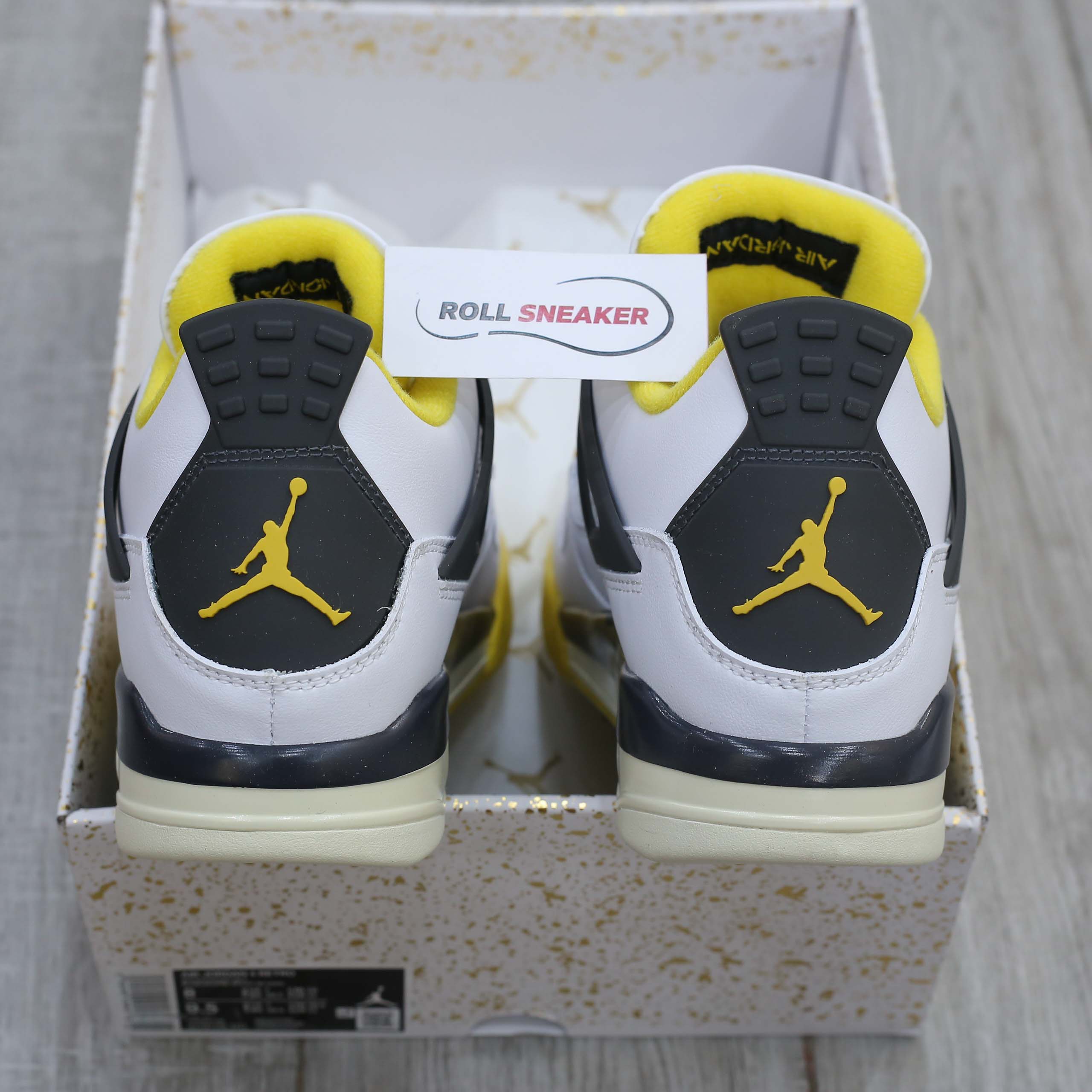 Giày Jordan 4 Retro Vivid Sulfur Like Auth