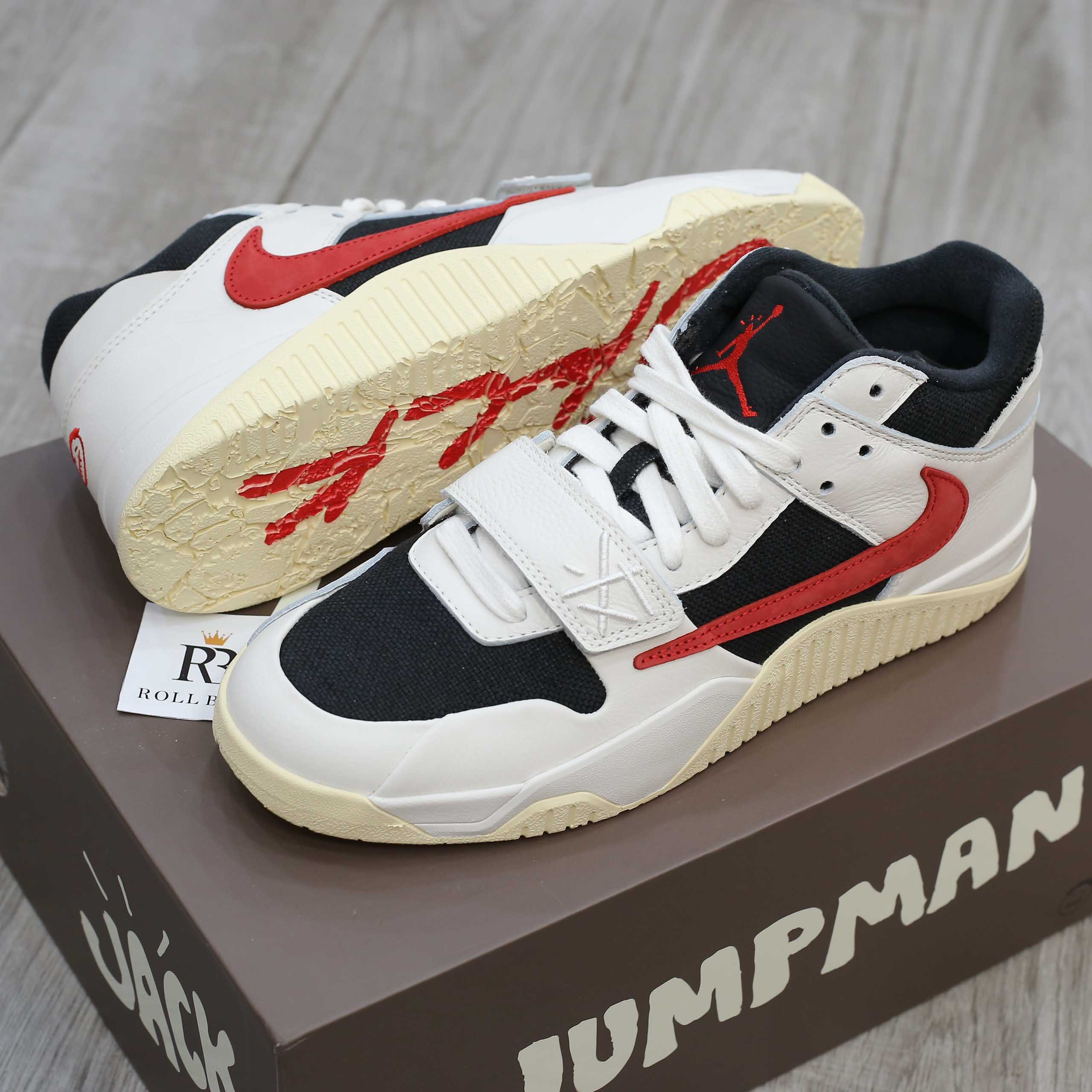 Giày Jordan Jumpman Jack TR Travis Scott University Red Best Quality