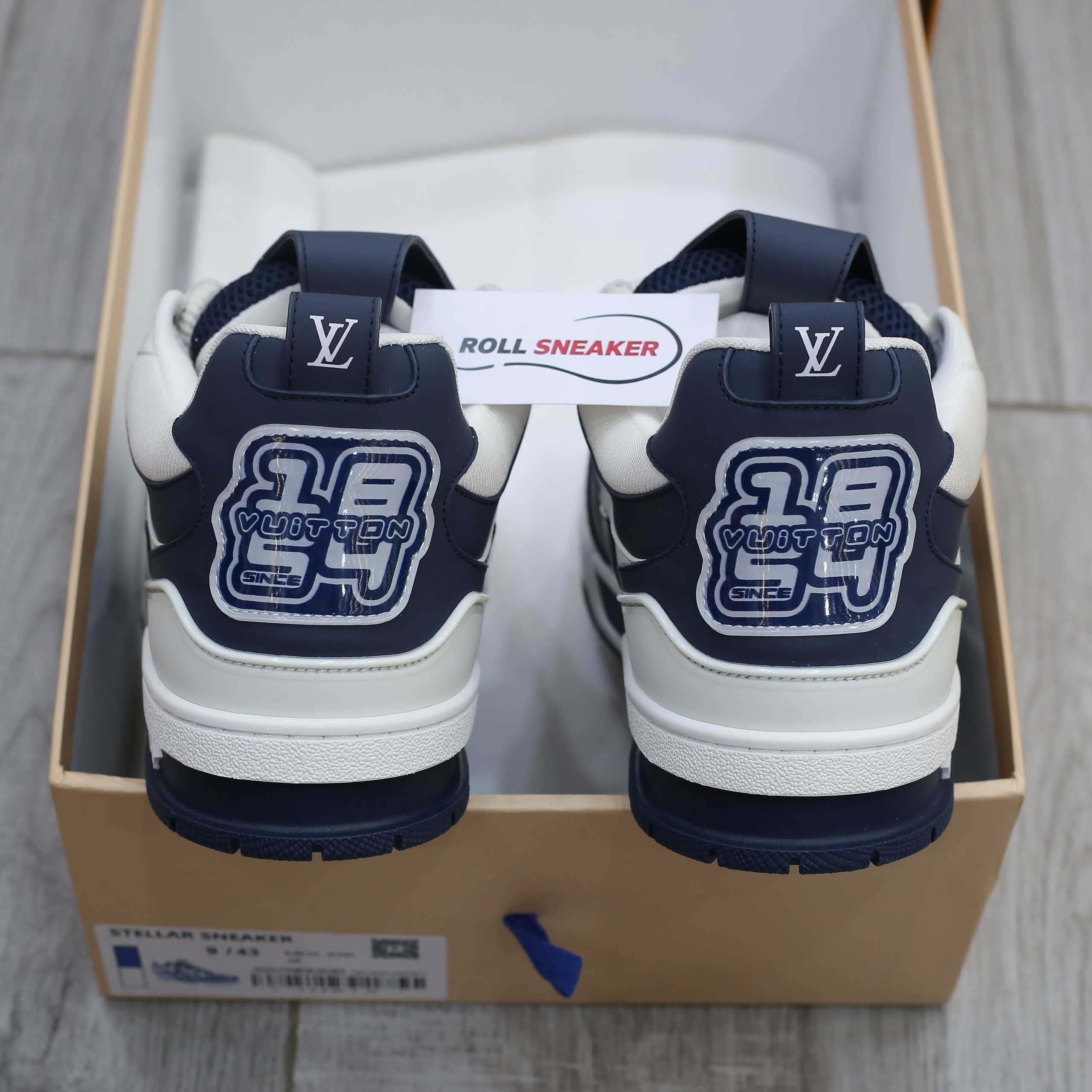 Giày Louis Vuitton LV Skate Sneaker Marine White Best Quality