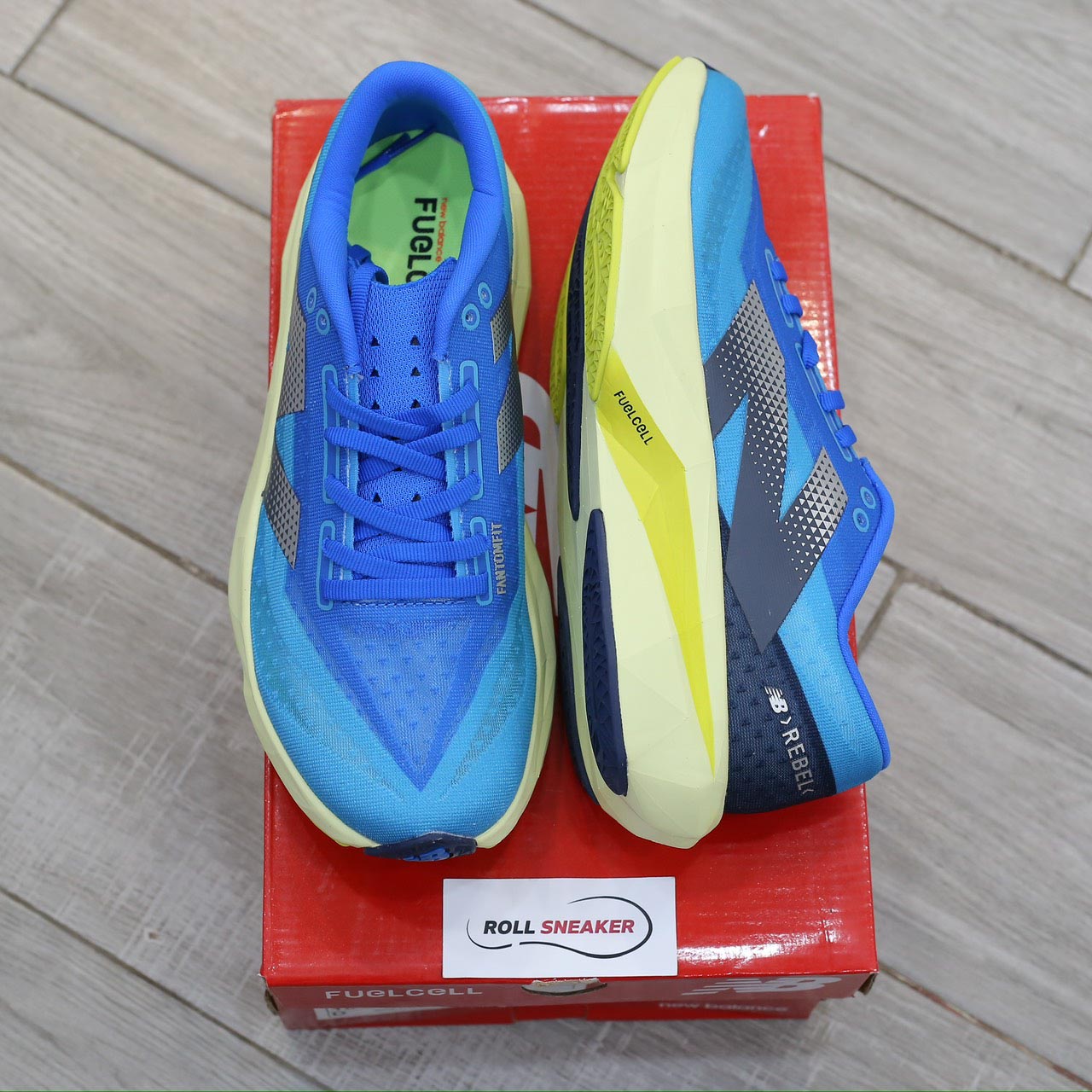 Giày New Balance FuelCell Rebel V4 - Blue Oasis Like Auth