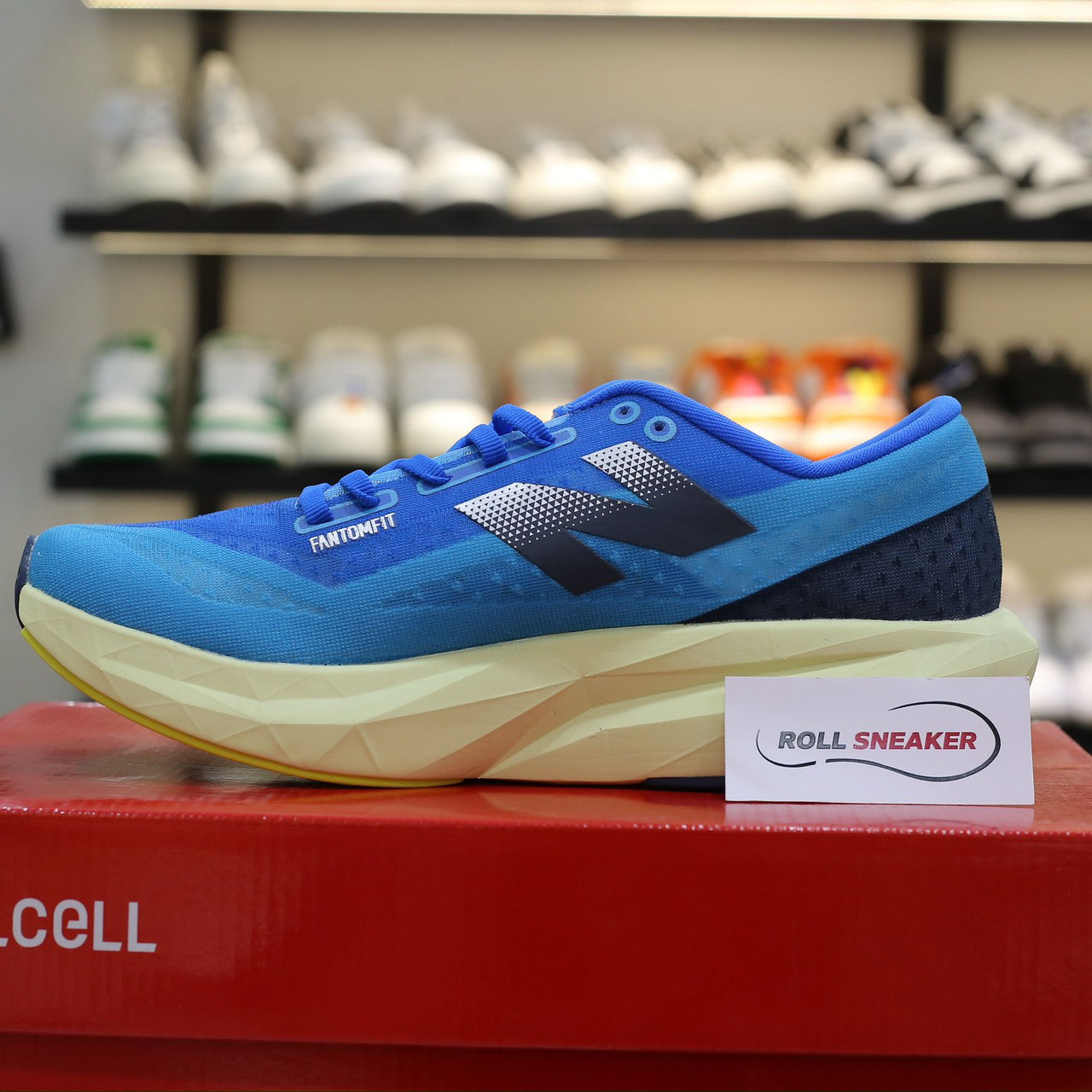 Giày New Balance FuelCell Rebel V4 - Blue Oasis Like Auth