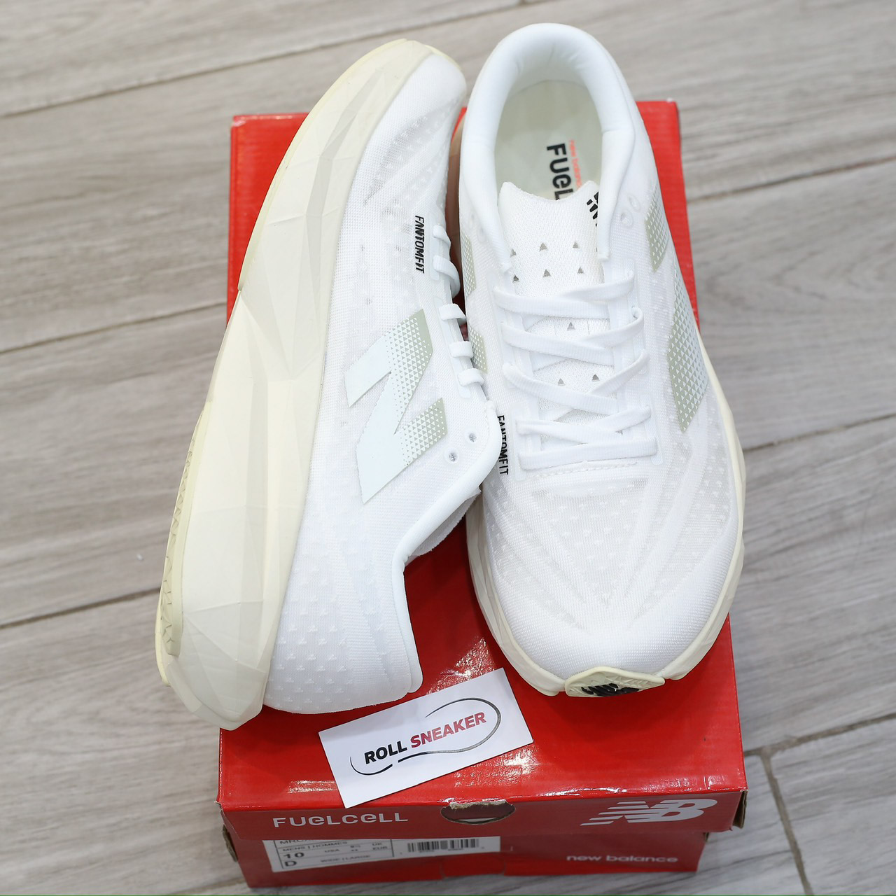 Giày New Balance FuelCell Rebel V4 - White Like Auth