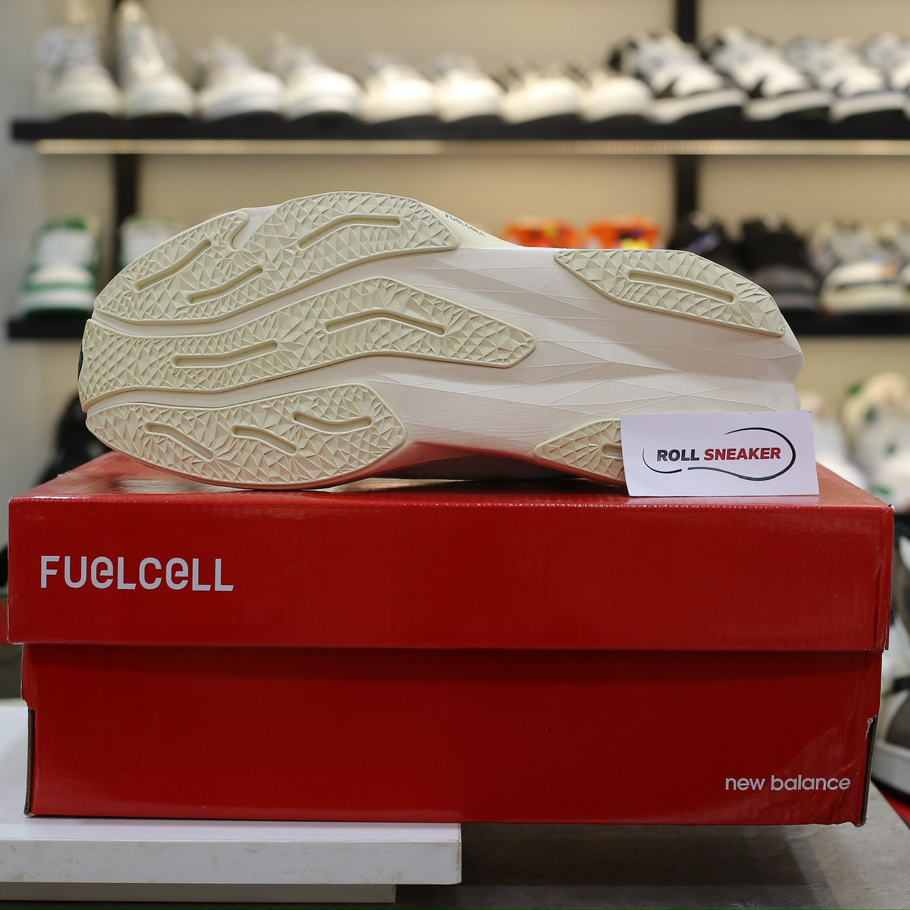 Giày New Balance FuelCell Rebel V4 - White Like Auth