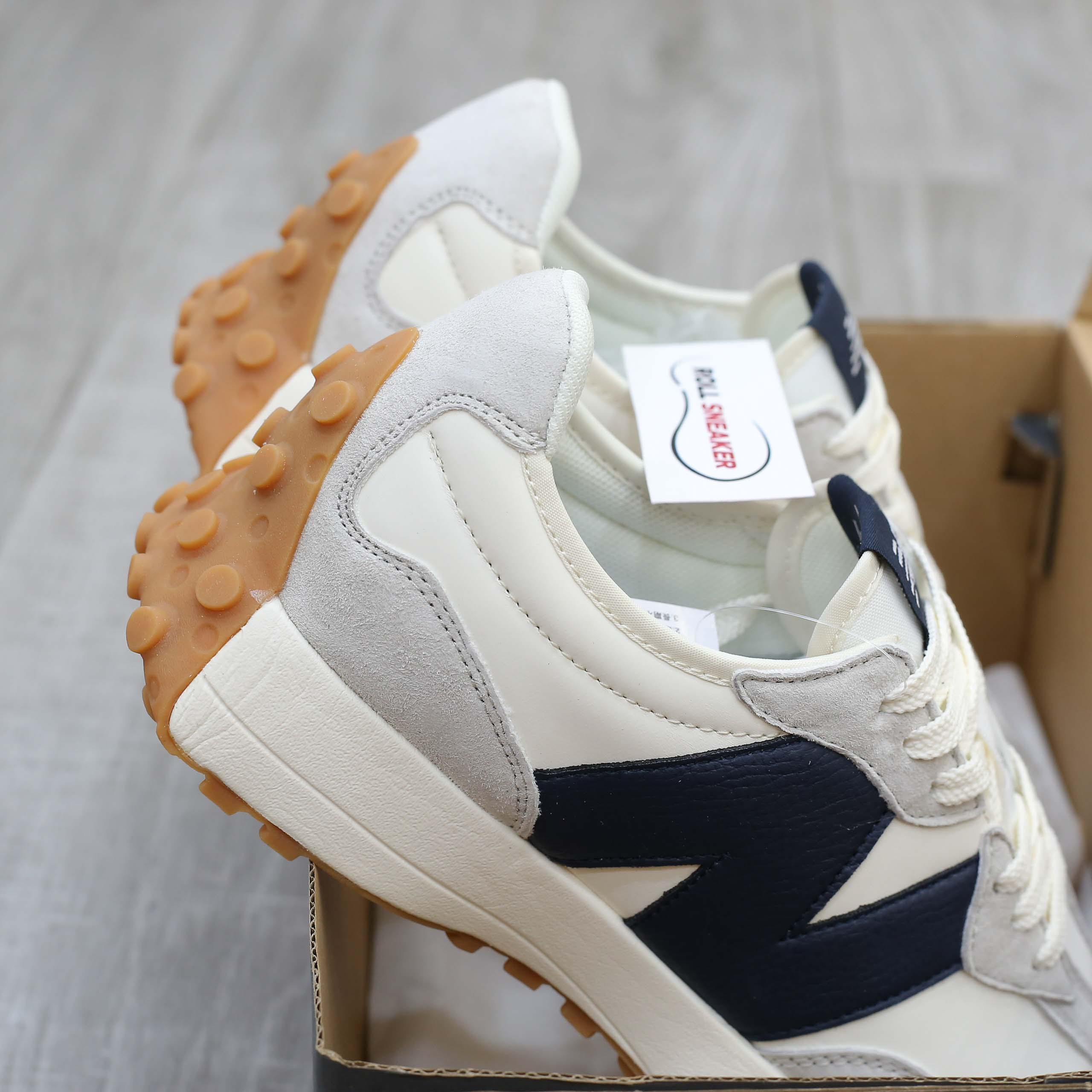 Giày New Balance Wmns 327 ‘Grey Navy’ Like Auth