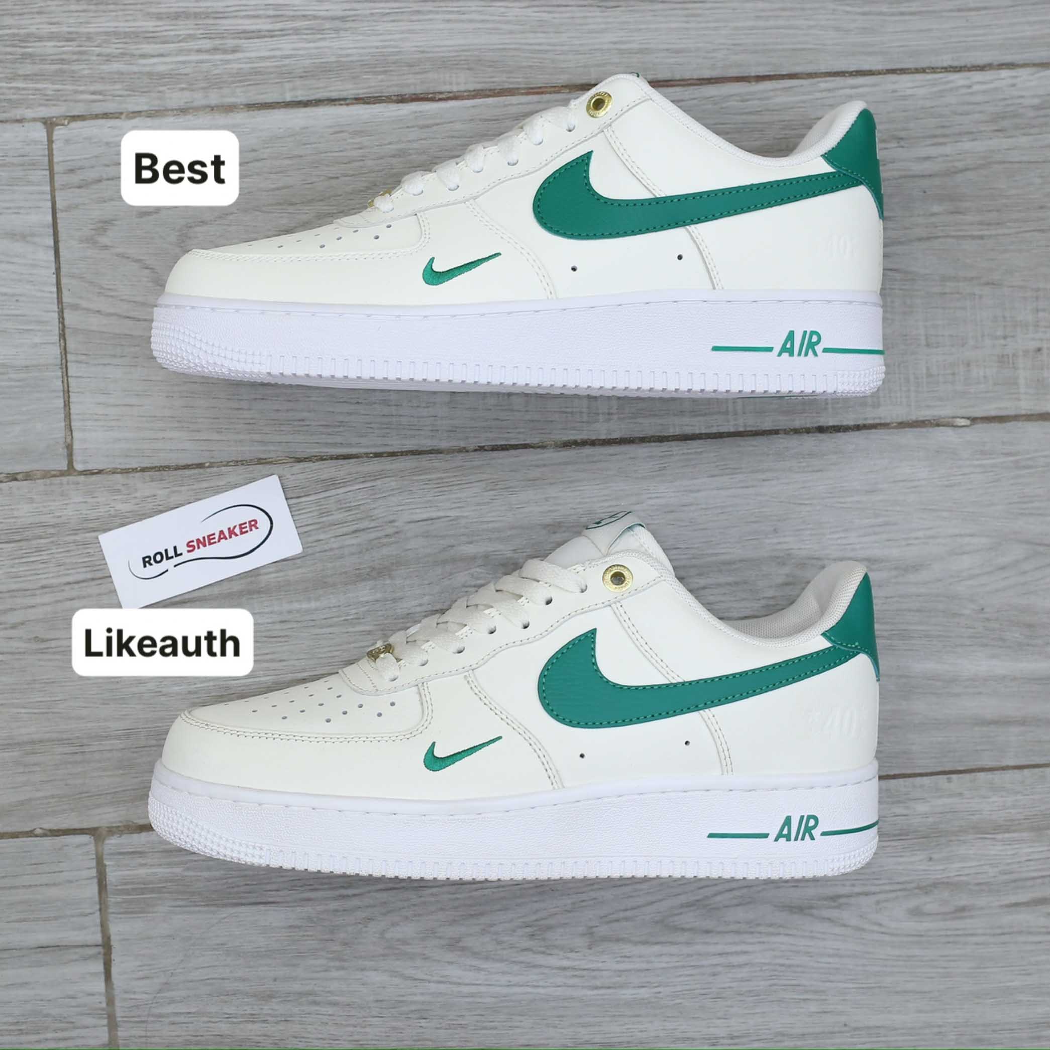 Giày Nike Air Force 1 Low ’07 SE 40th Anniversary Edition Sail Malachite Best Quality